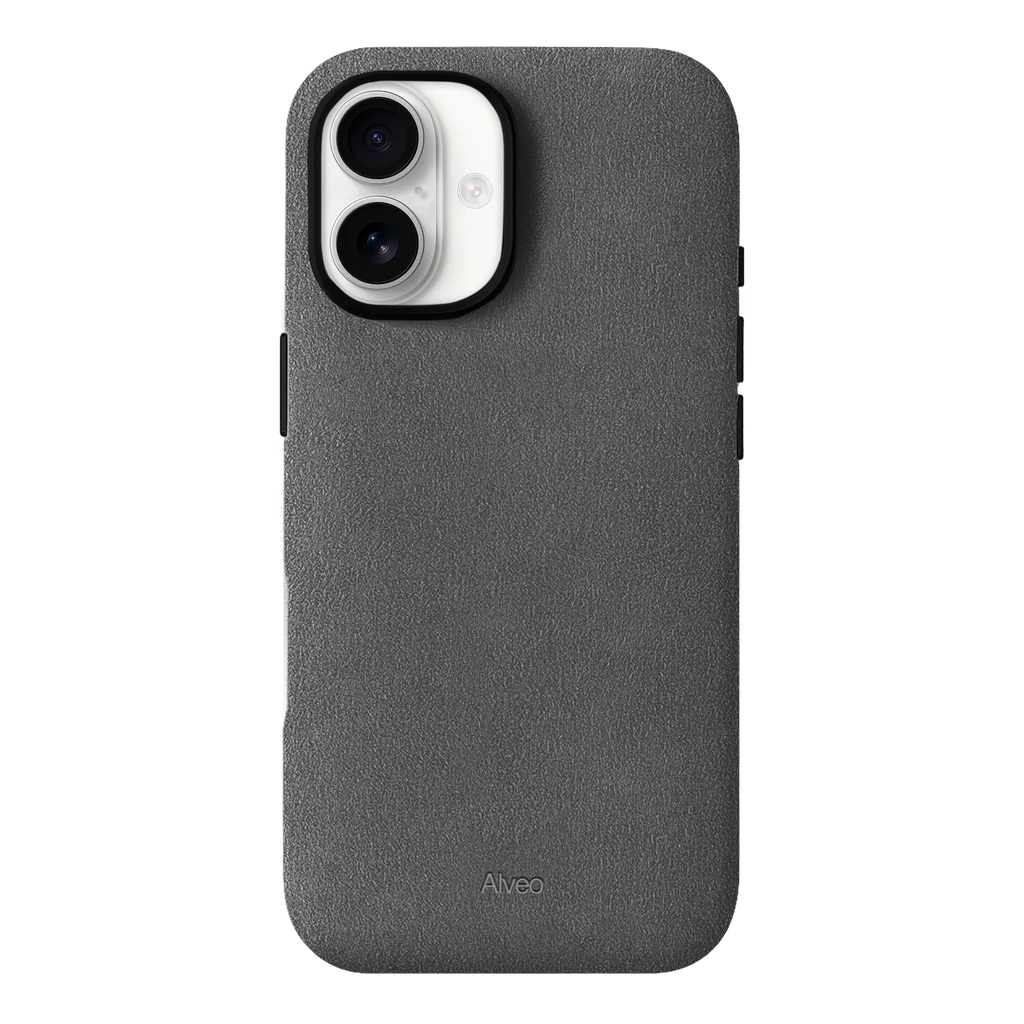 iPhone 16 Plus - Case Alcantara - Basalt
