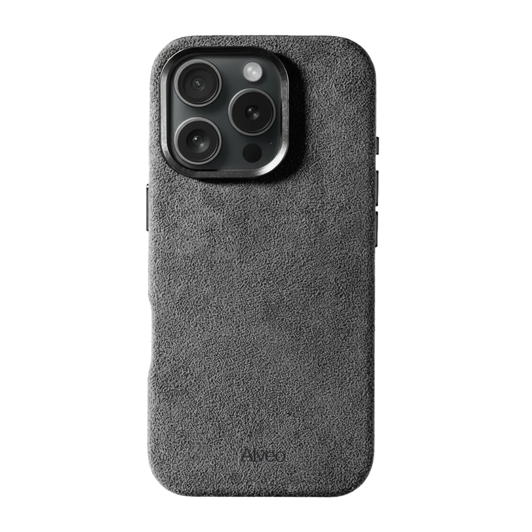 iPhone 16 Pro - Case Alcantara - Basalt
