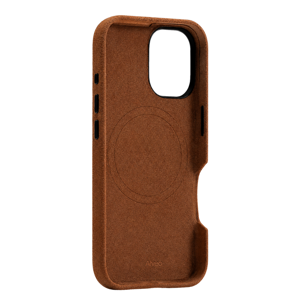 iPhone 16 Pro - Case Alcantara - Bear