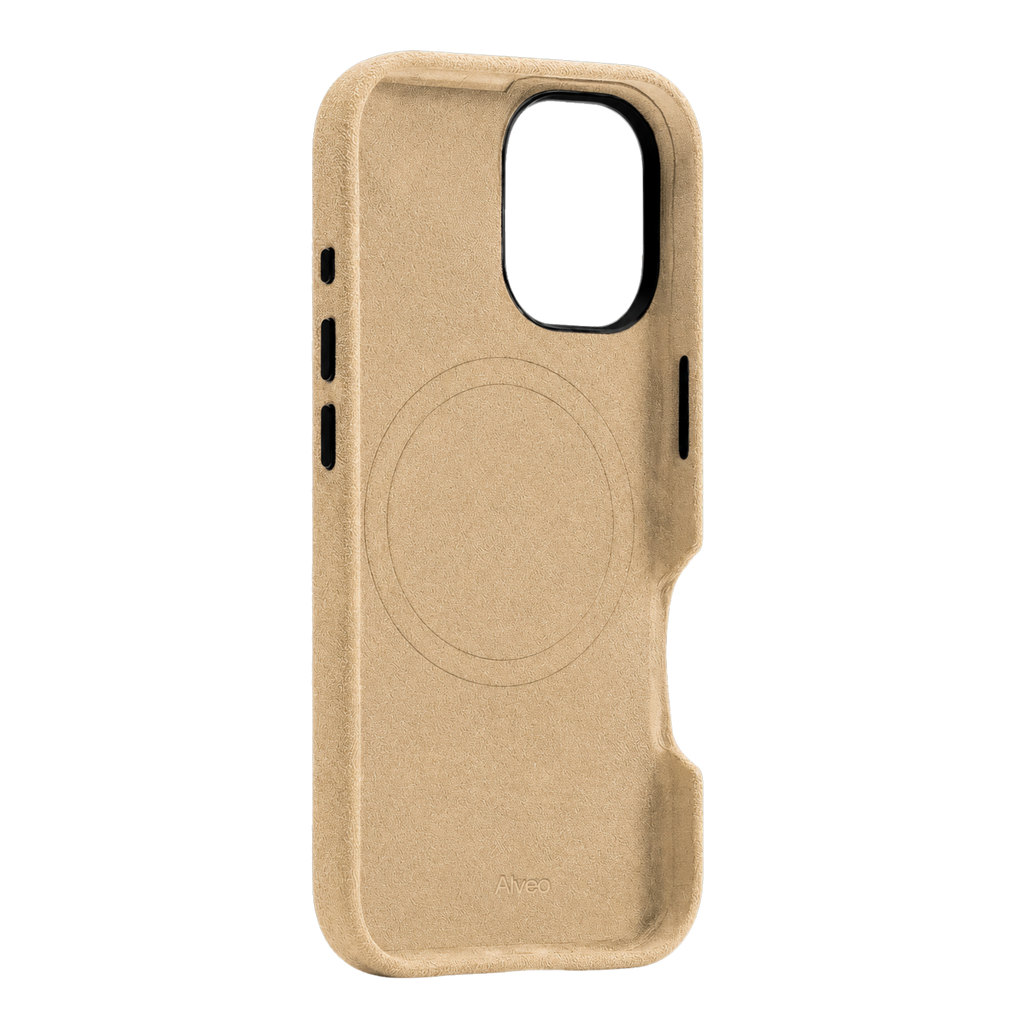 iPhone 16 Pro - Case Alcantara - Cream