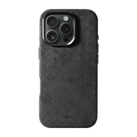 iPhone 16 Pro - Case Alcantara - Dark Charcoal