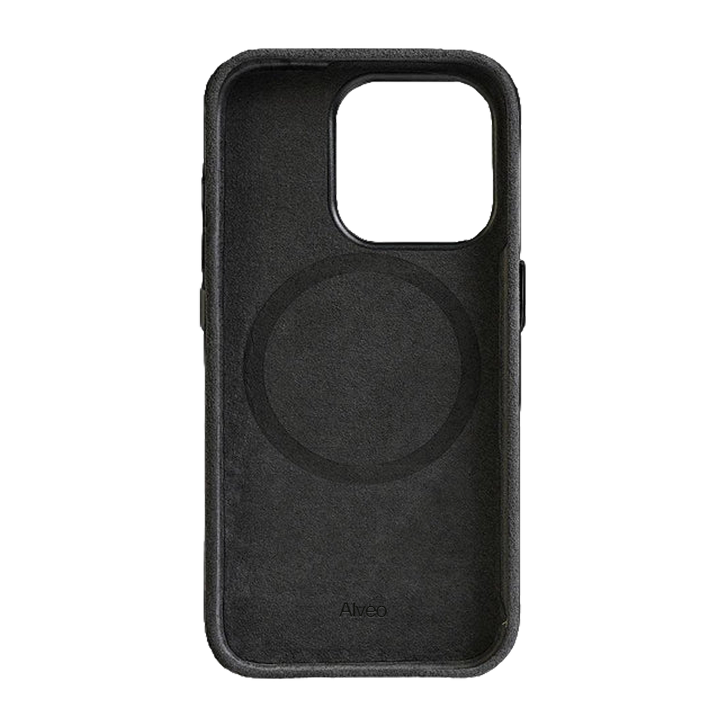 iPhone 16 Pro - Case Alcantara - Dark Charcoal