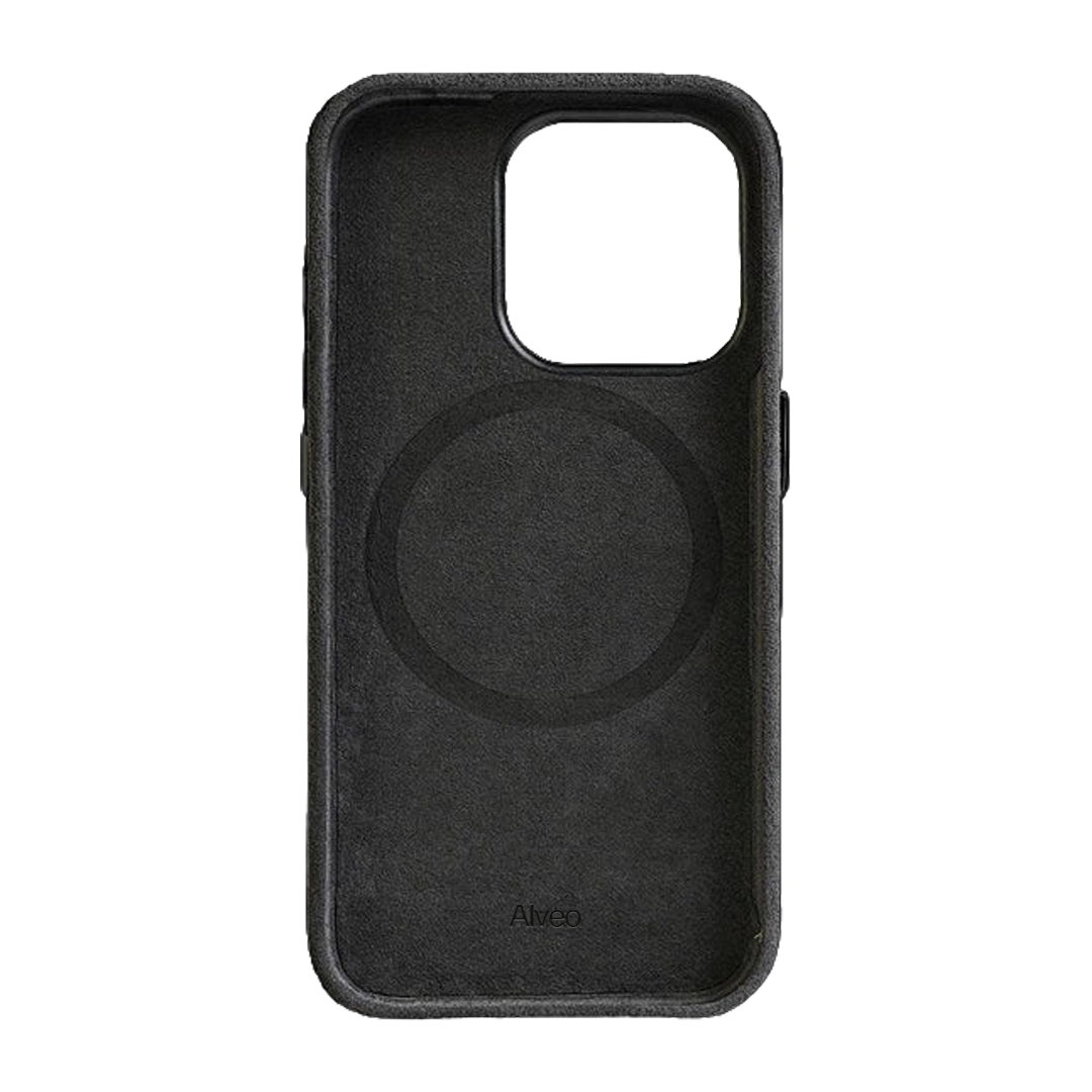iPhone 16 Pro - Case Alcantara - Dark Charcoal