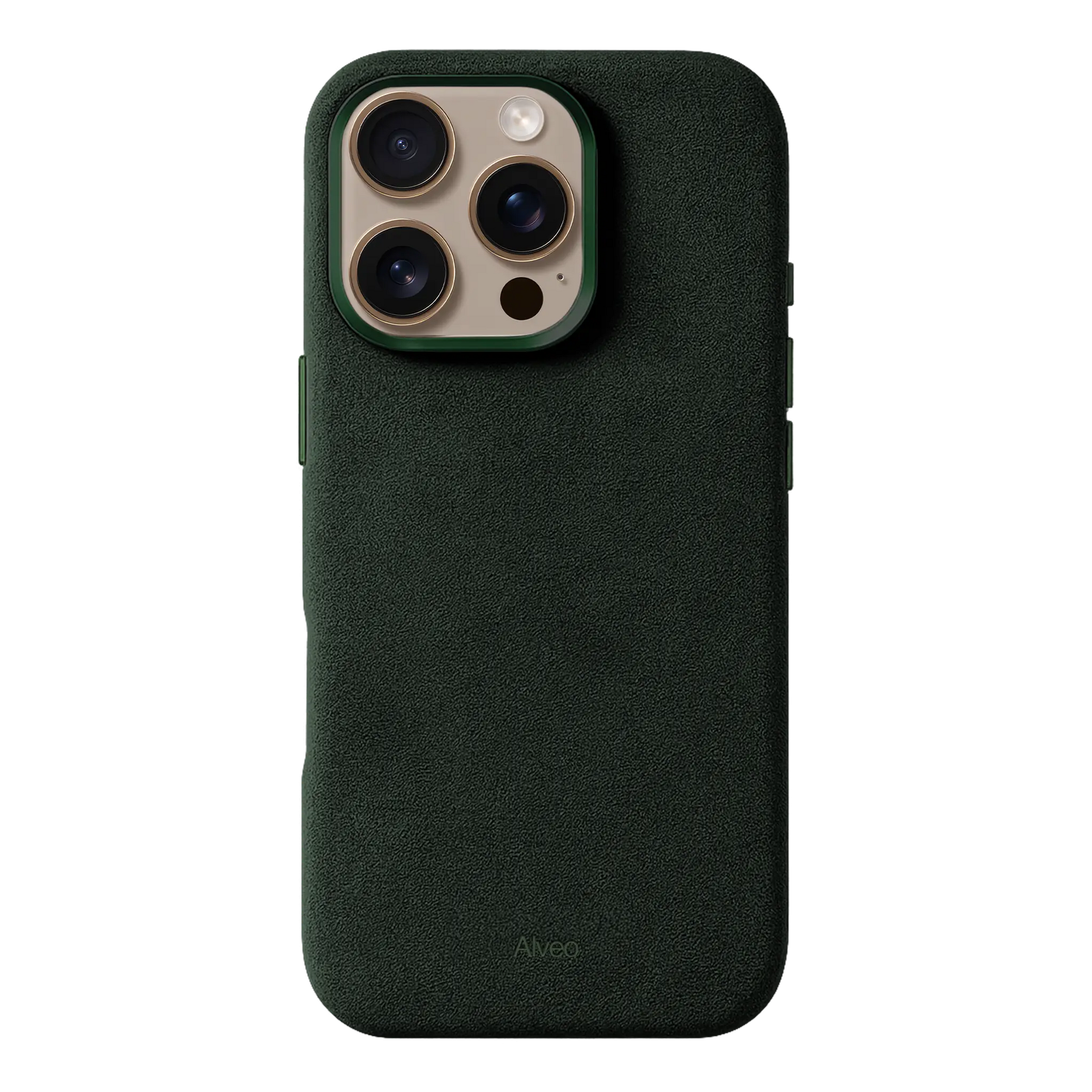 iPhone 16 Pro - Case Alcantara - Emerald