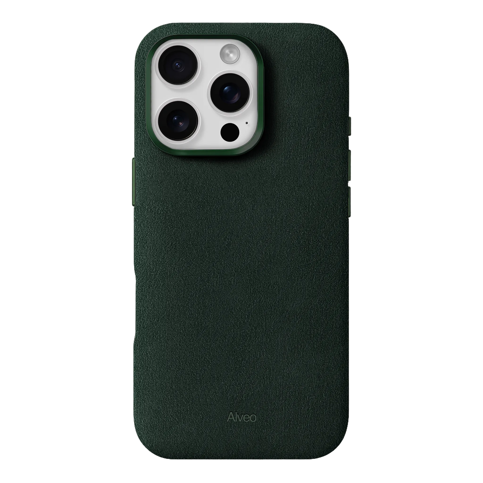 iPhone 16 Pro - Case Alcantara - Emerald