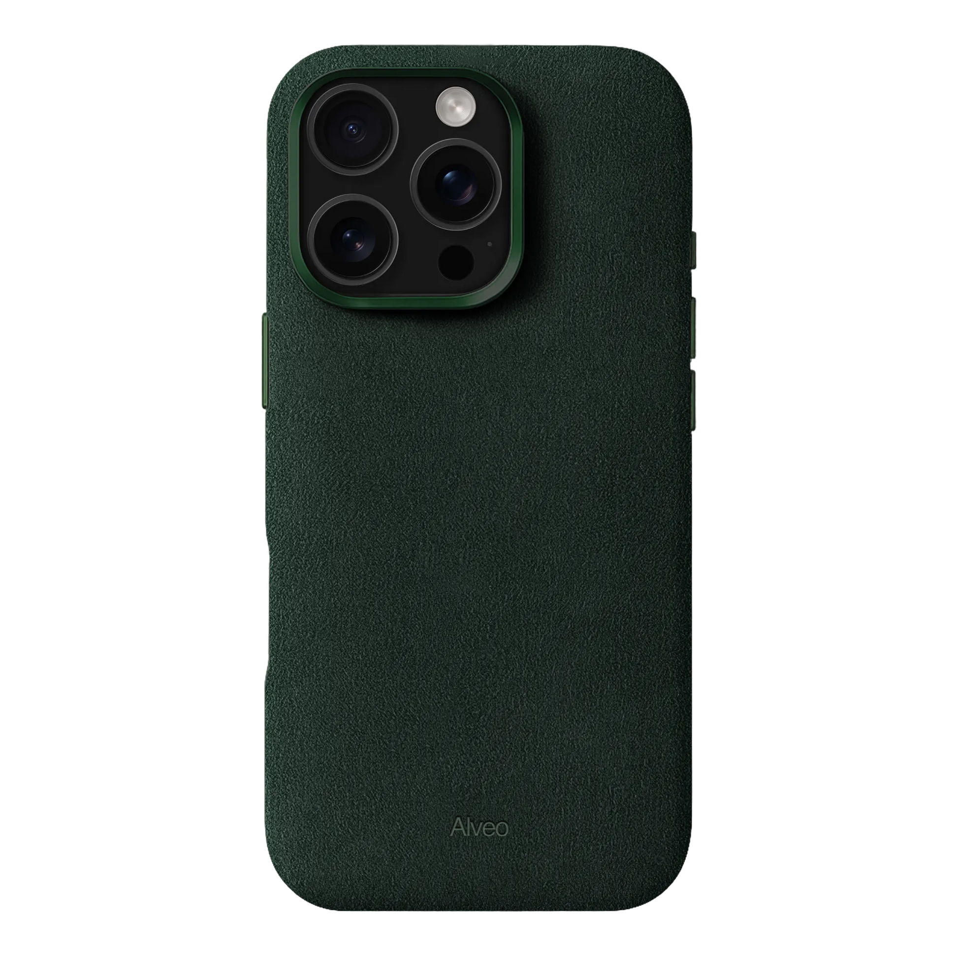 iPhone 16 Pro - Case Alcantara - Emerald