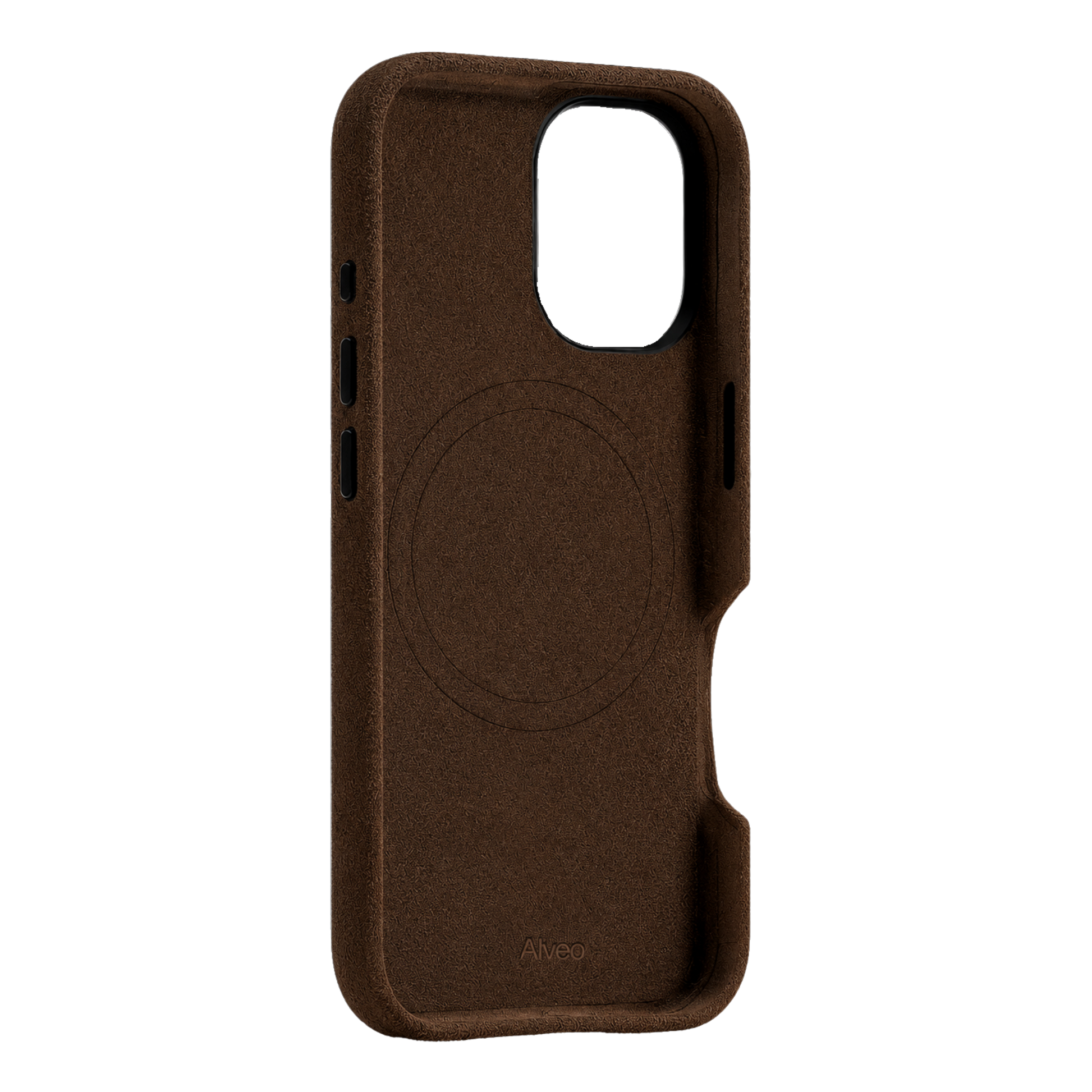 iPhone 16 Pro Max - Case Alcantara - Chocolato