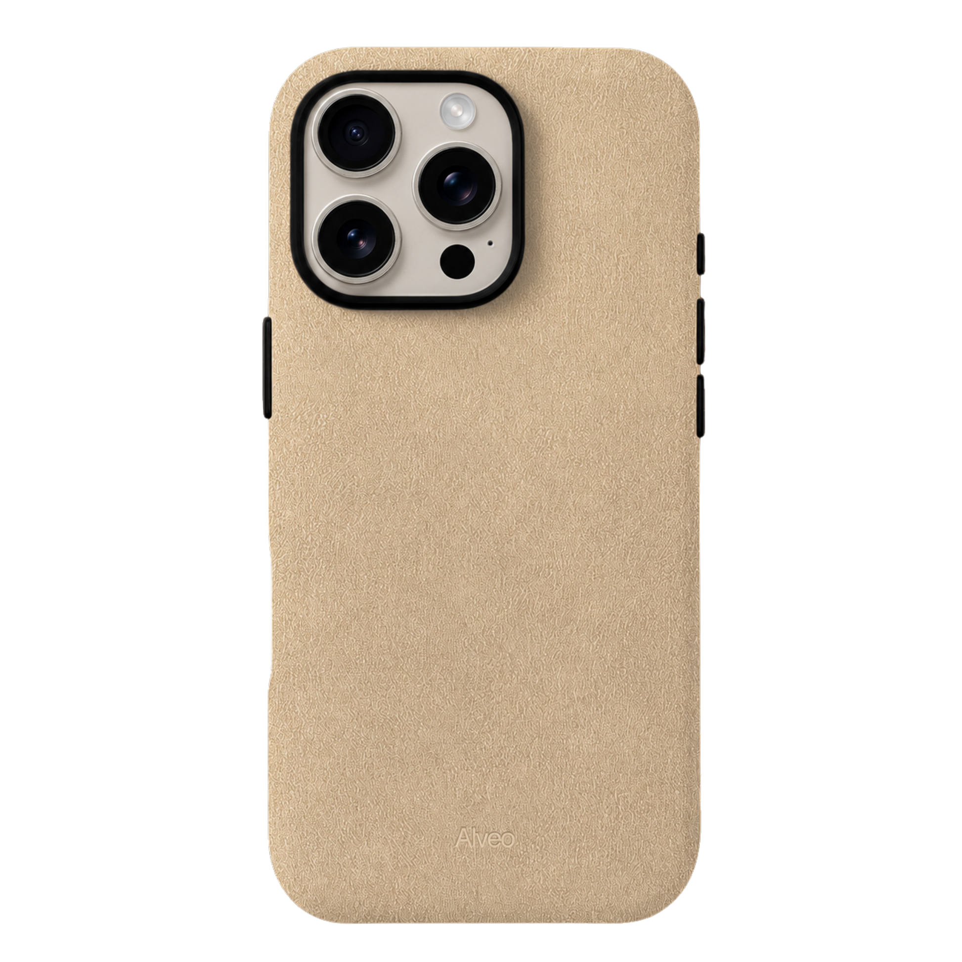 iPhone 16 Pro Max - Case Alcantara - Cream