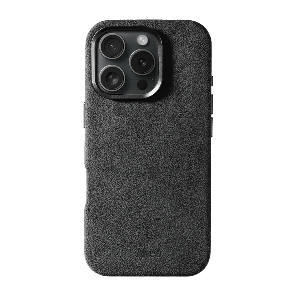 iPhone 16 Pro Max - Case Alcantara - Dark Charcoal