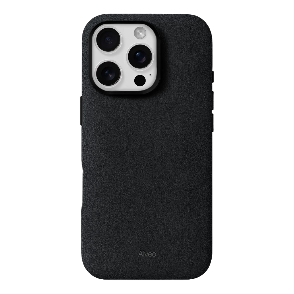 iPhone 16 Pro Max - Case Alcantara - Dark Charcoal