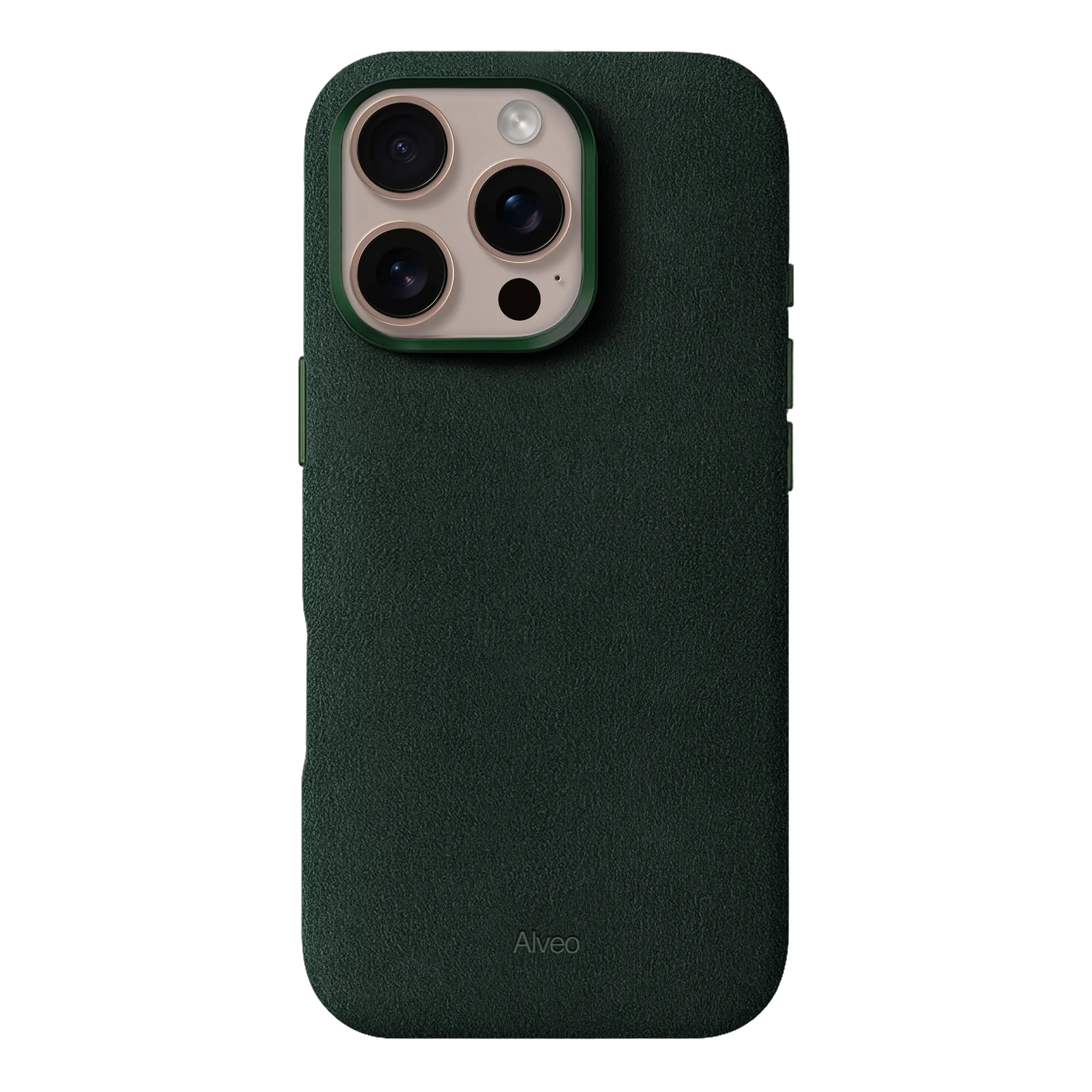 iPhone 16 Pro Max - Case Alcantara - Emerald