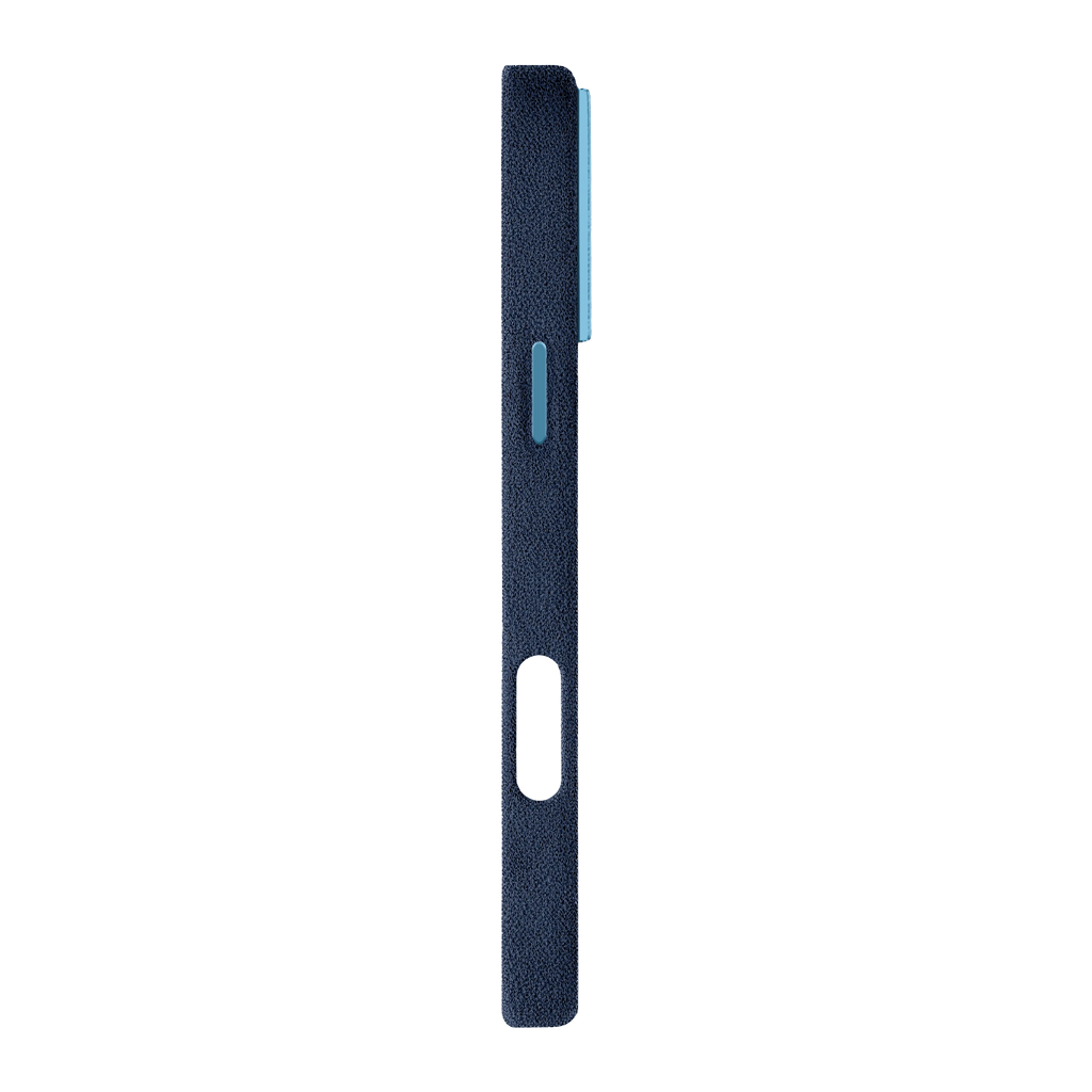 iPhone 16 Pro Max - Case Alcantara - Sea Blue