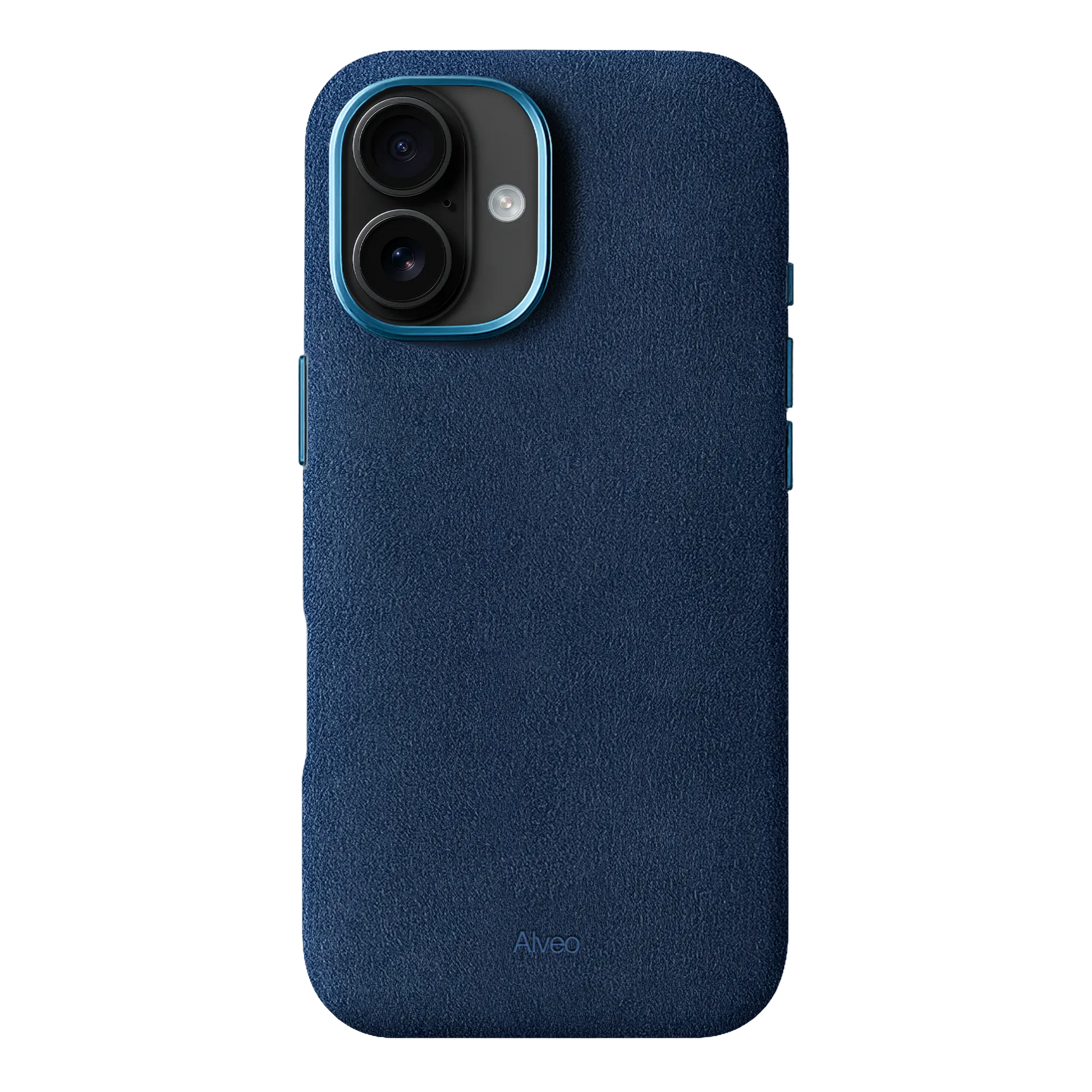 iPhone 16 - Case Alcantara - Sea Blue