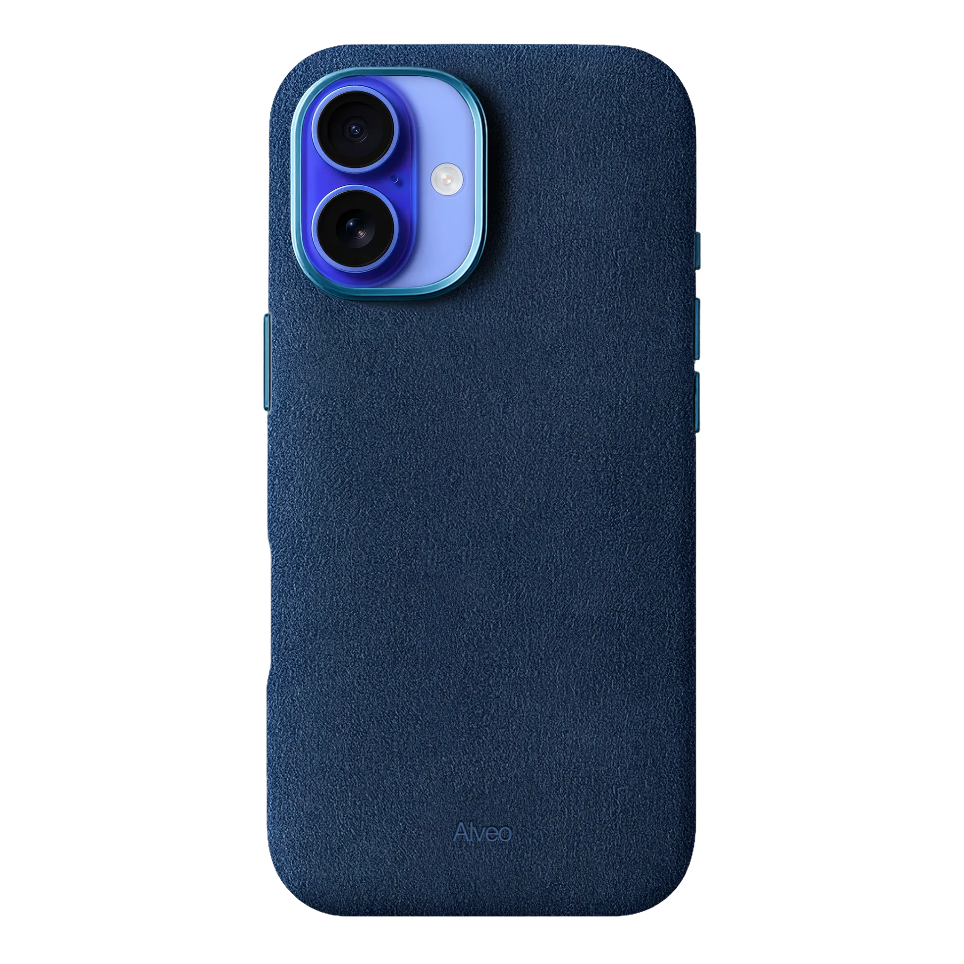 iPhone 16 - Case Alcantara - Sea Blue