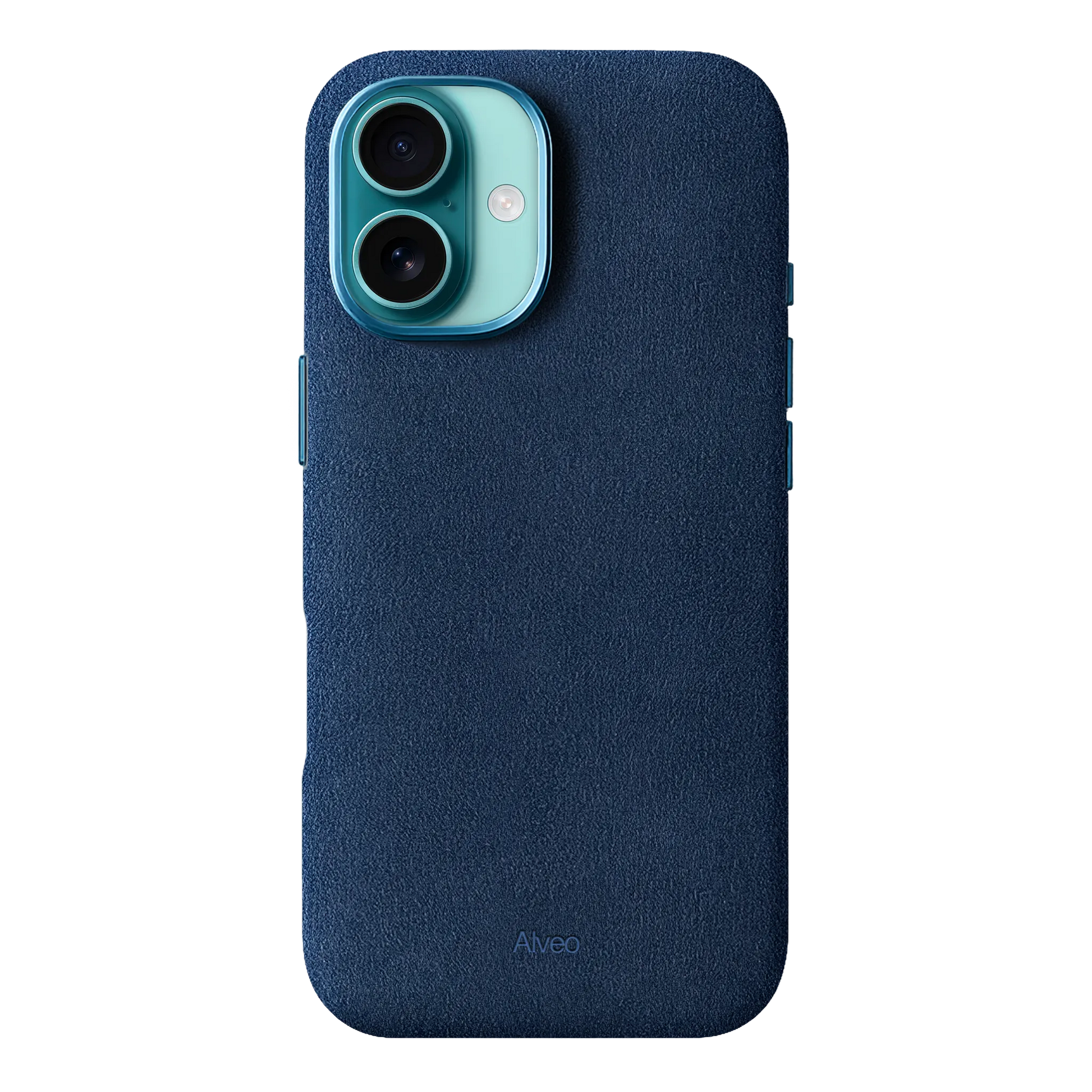 iPhone 16 - Case Alcantara - Sea Blue