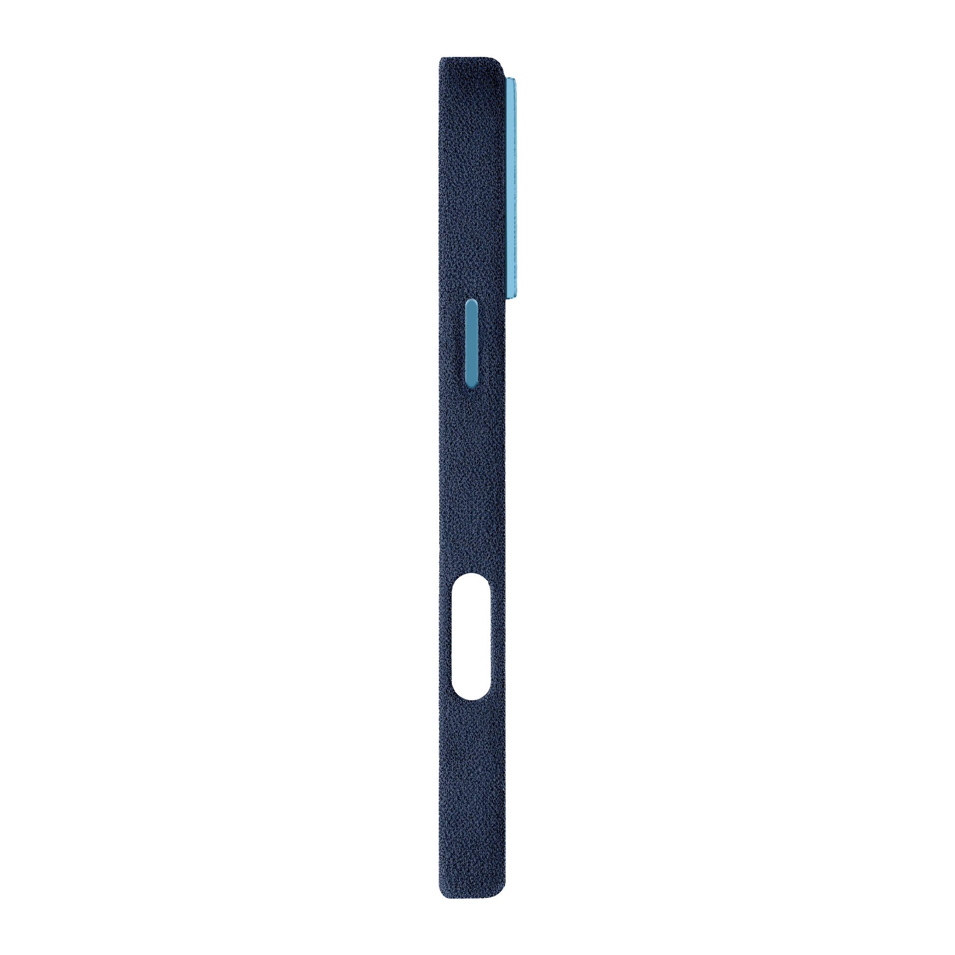 iPhone 16 - Case Alcantara - Sea Blue