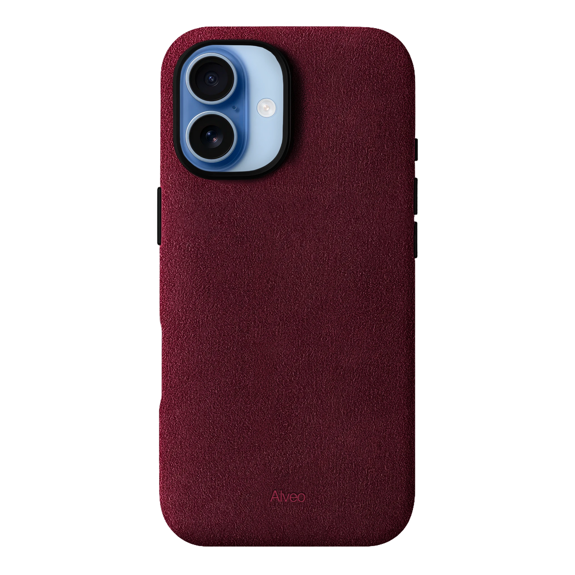 iPhone 17 - Case Alcantara - Burgundy