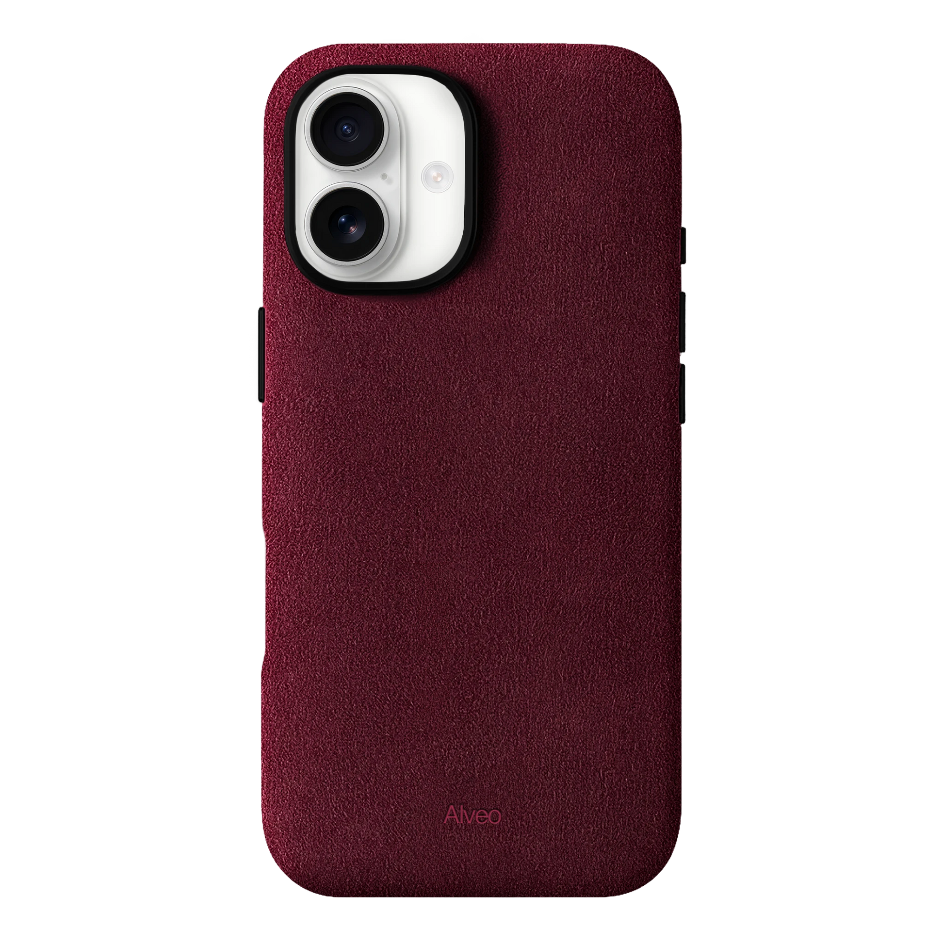 iPhone 17 - Case Alcantara - Burgundy