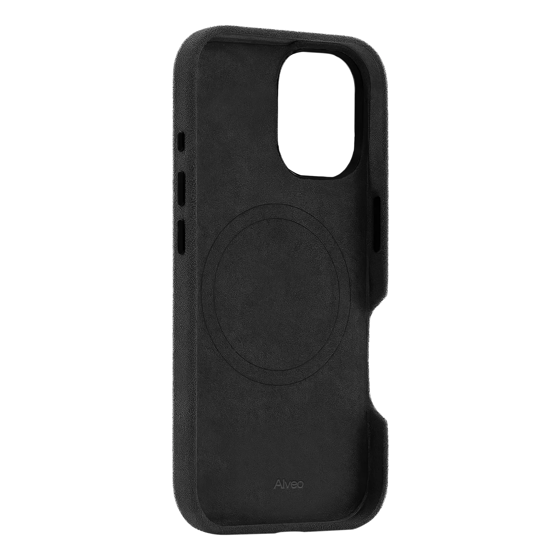 iPhone 17 Dark Charcoal Case Interna Alcantara - Alveo