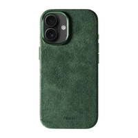 iPhone 17 - Case Alcantara - Emerald