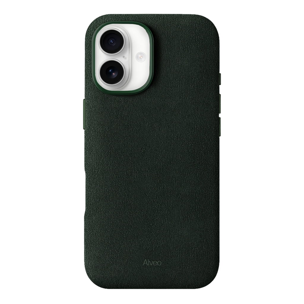 iPhone 17 - Case Alcantara - Emerald