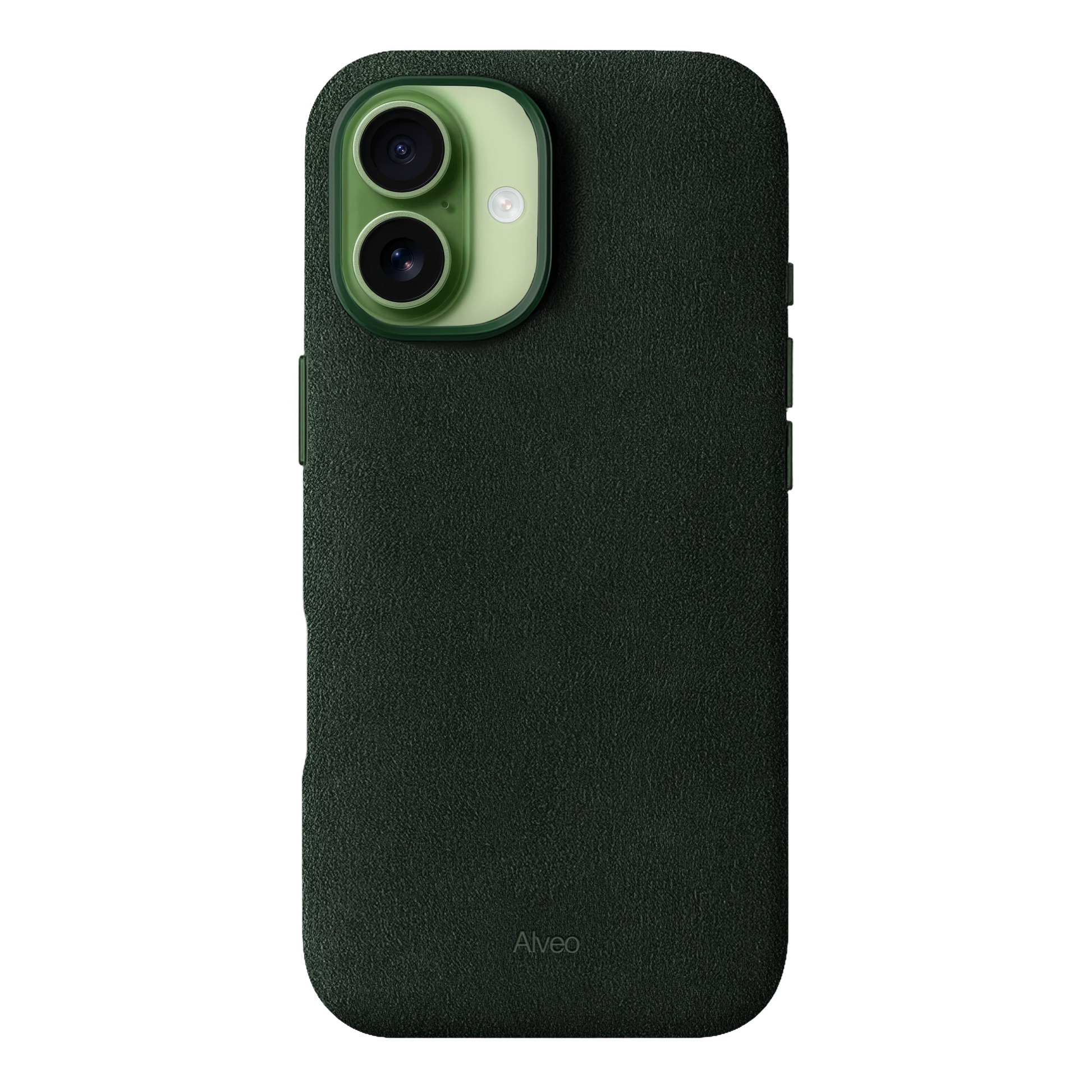 iPhone 17 - Case Alcantara - Emerald