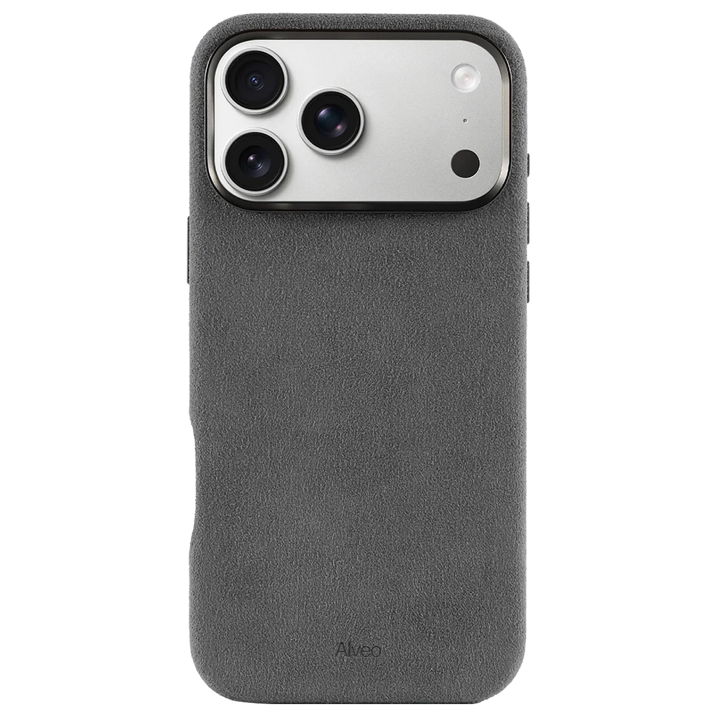 iPhone 17 Pro Basalt Case Frente Alcantara - Alveo