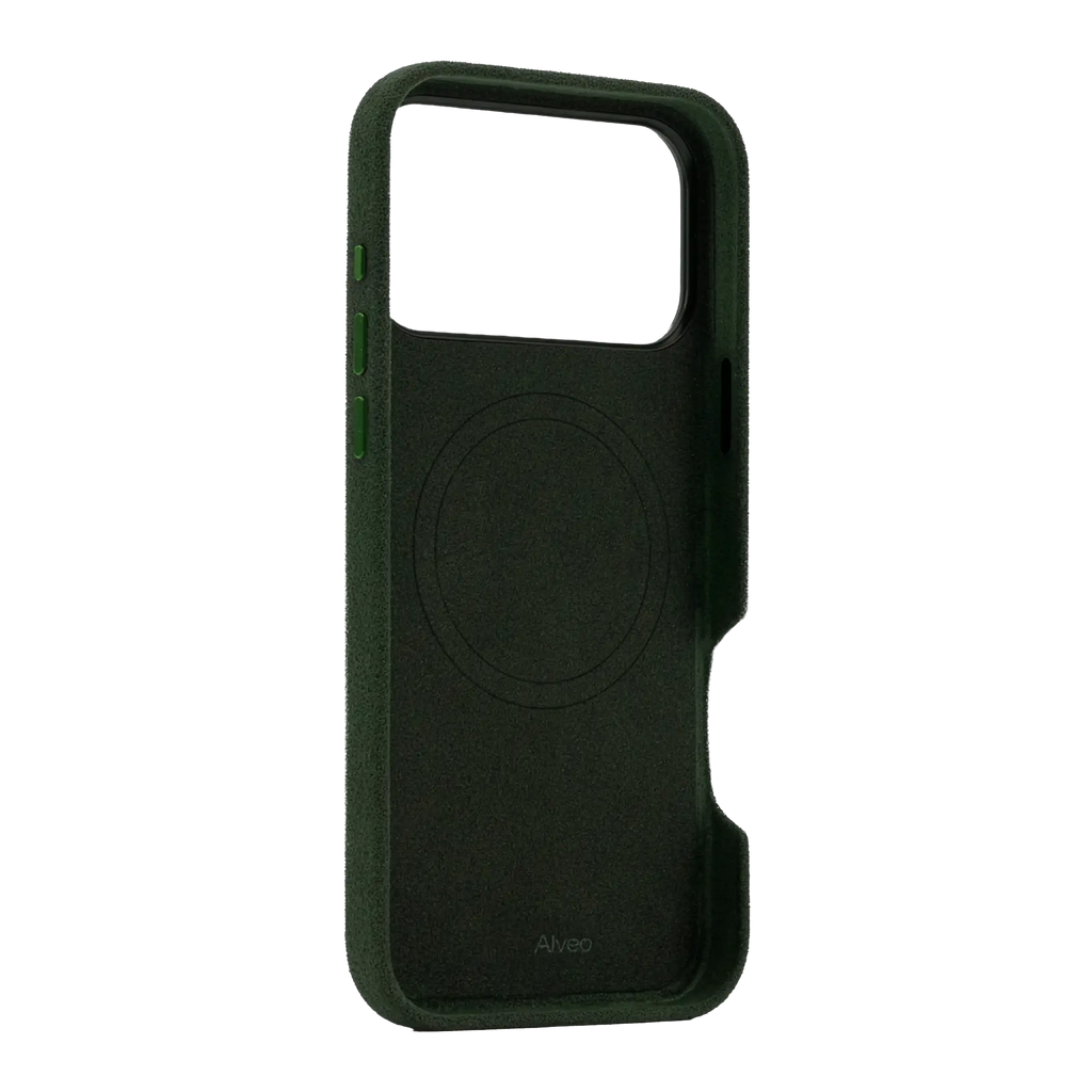 iPhone 17 Pro Emerald Case Interna Alcantara - Alveo