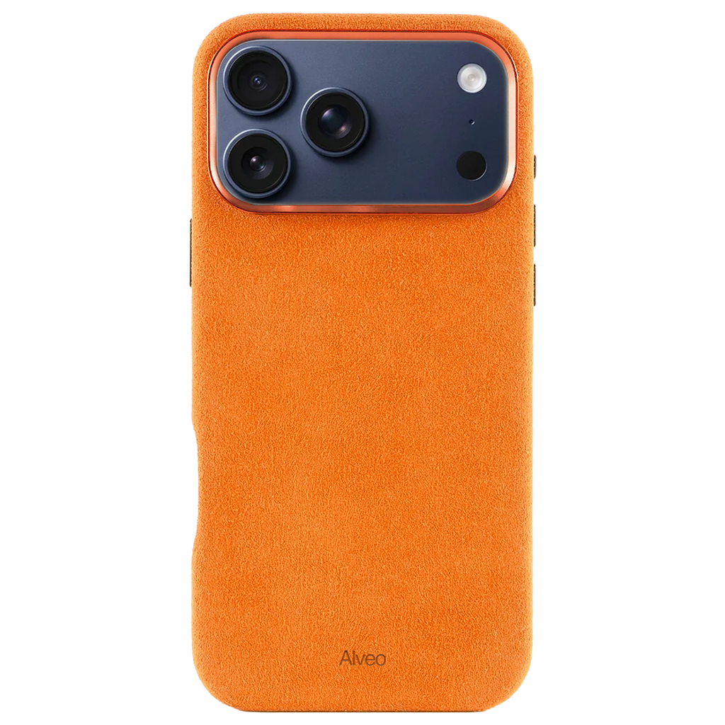 iPhone 17 Pro Mango Case Frente Alcantara - Alveo