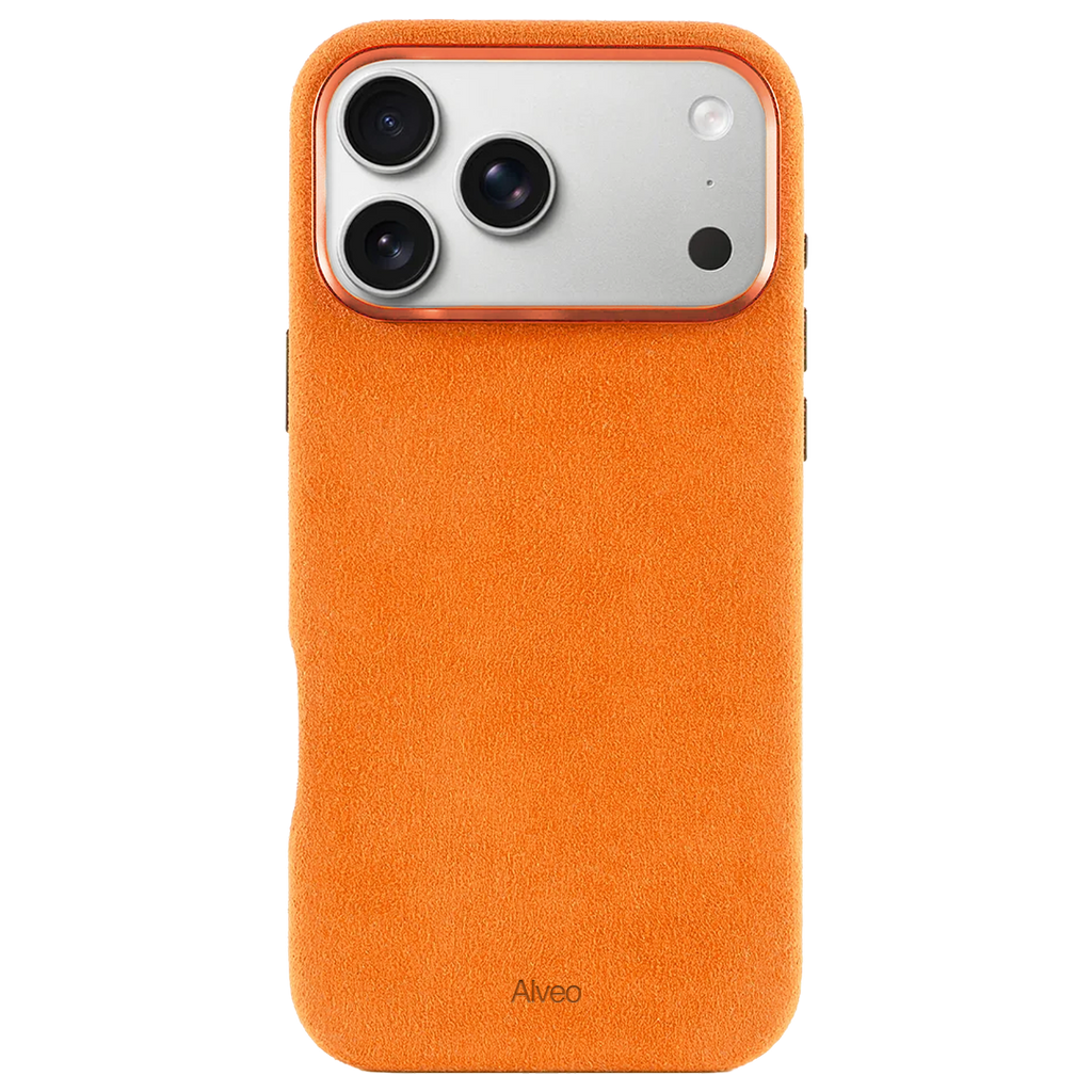 iPhone 17 Pro Mango Case Frente Alcantara - Alveo