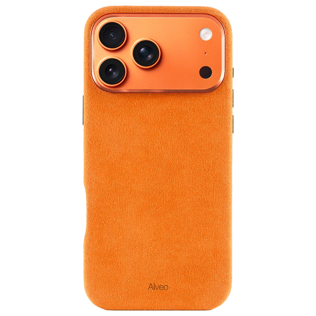 iPhone 17 Pro Mango Case Frente Alcantara - Alveo