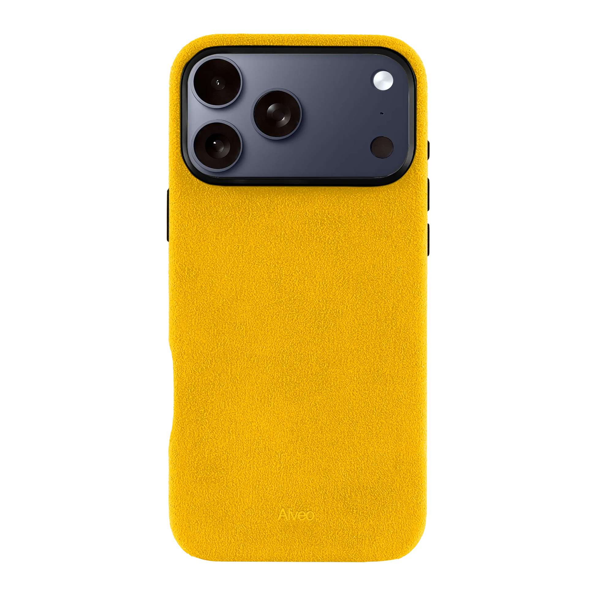 iPhone 17 Pro Max - Case Alcantara - Banana