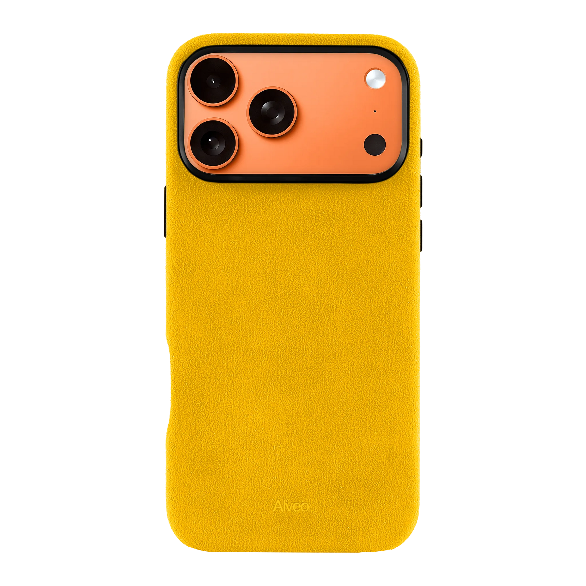 iPhone 17 Pro Max - Case Alcantara - Banana