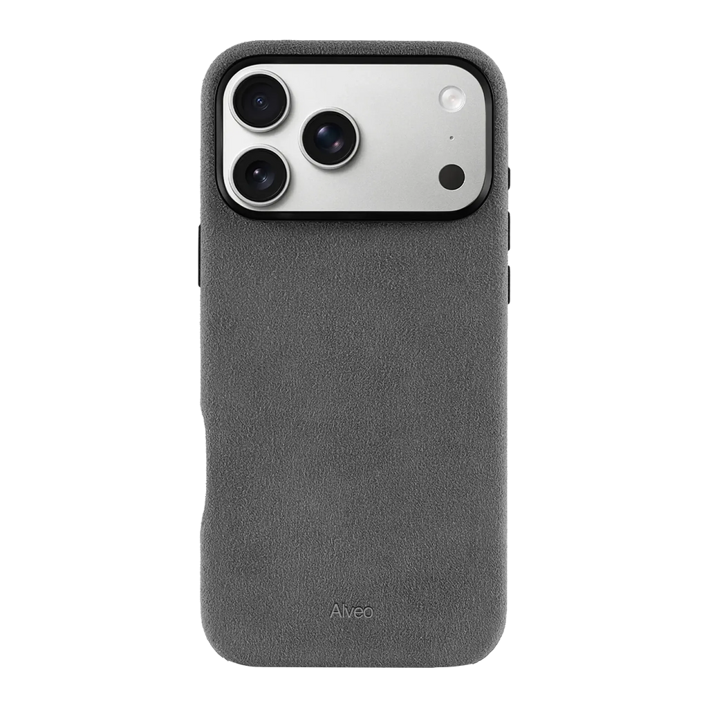 iPhone 17 Pro Max Basalt Case Frente Alcantara - Alveo
