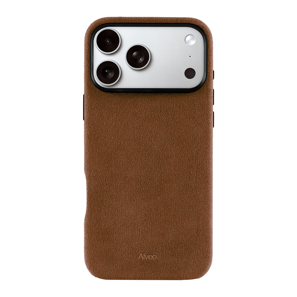 iPhone 17 Pro Max - Case Alcantara - Bear