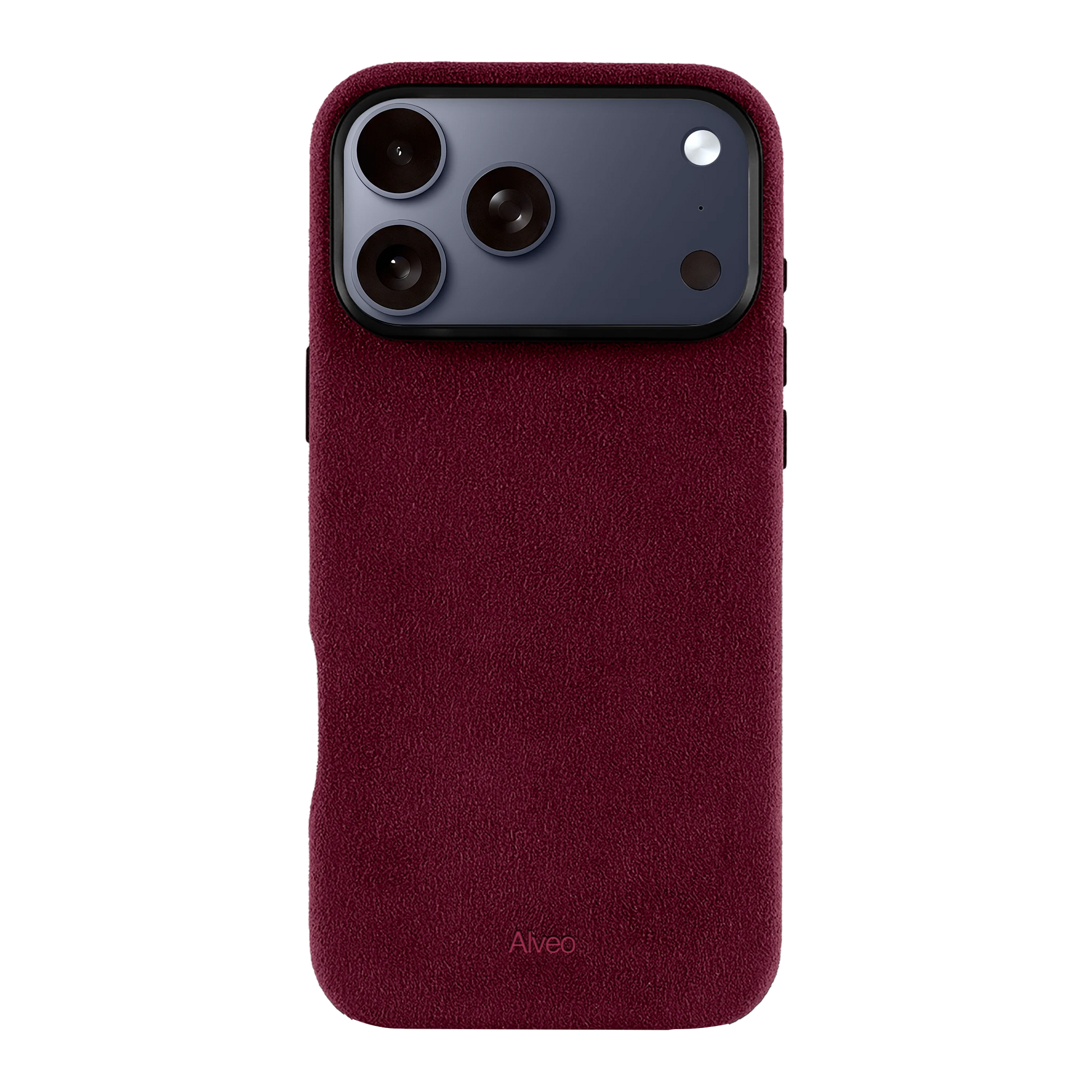 iPhone 17 Pro Max - Case Alcantara - Burgundy