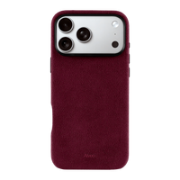 iPhone 17 Pro Max - Case Alcantara - Burgundy