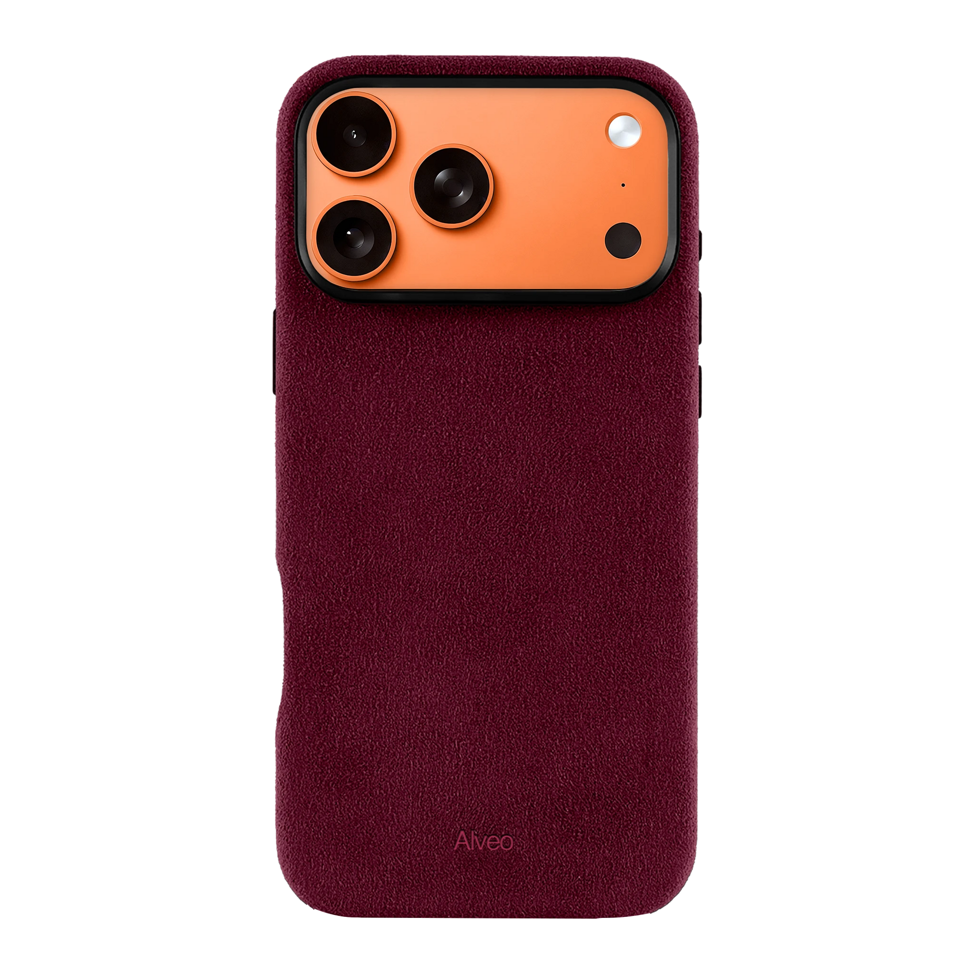iPhone 17 Pro Max - Case Alcantara - Burgundy
