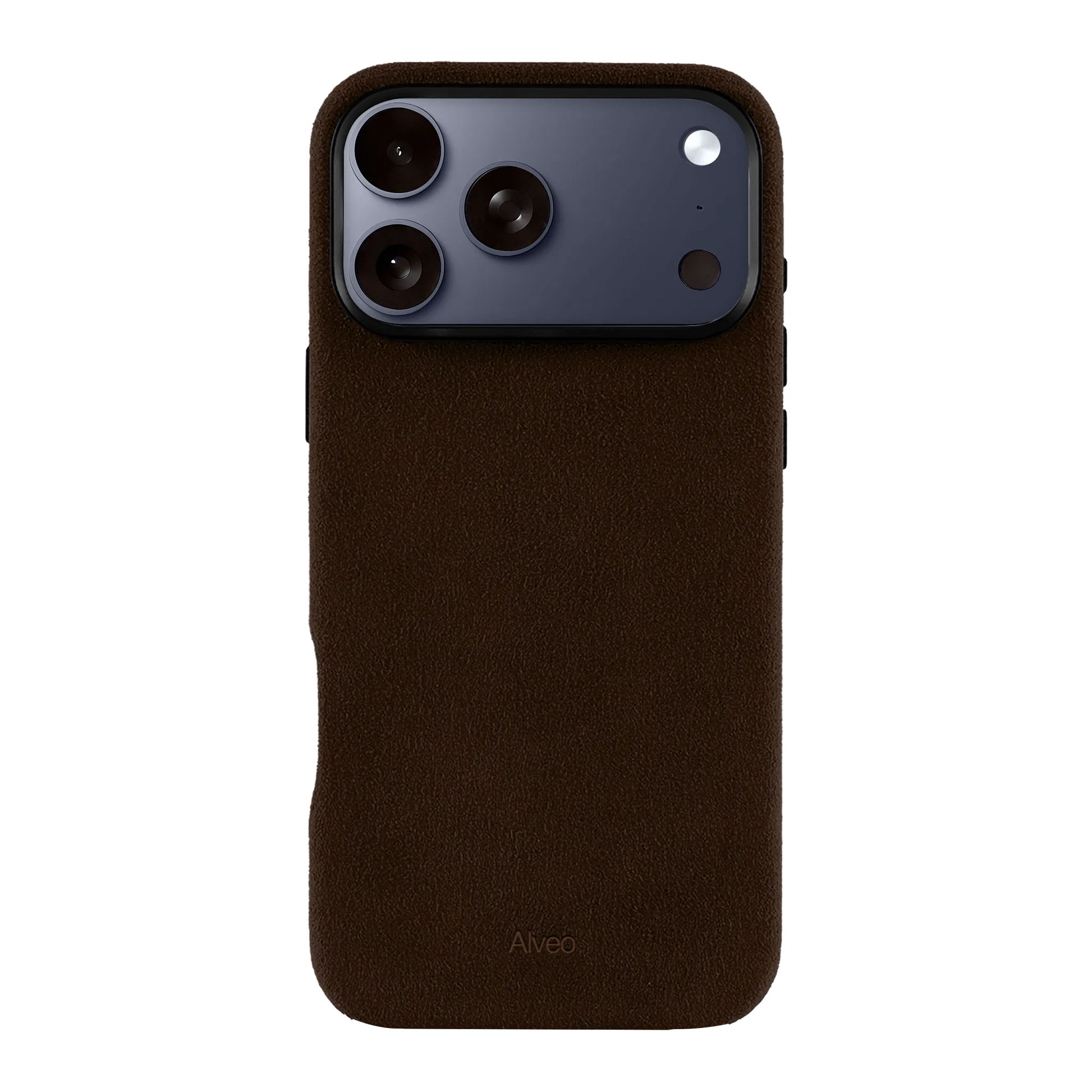 iPhone 17 Pro Max - Case Alcantara - Chocolato