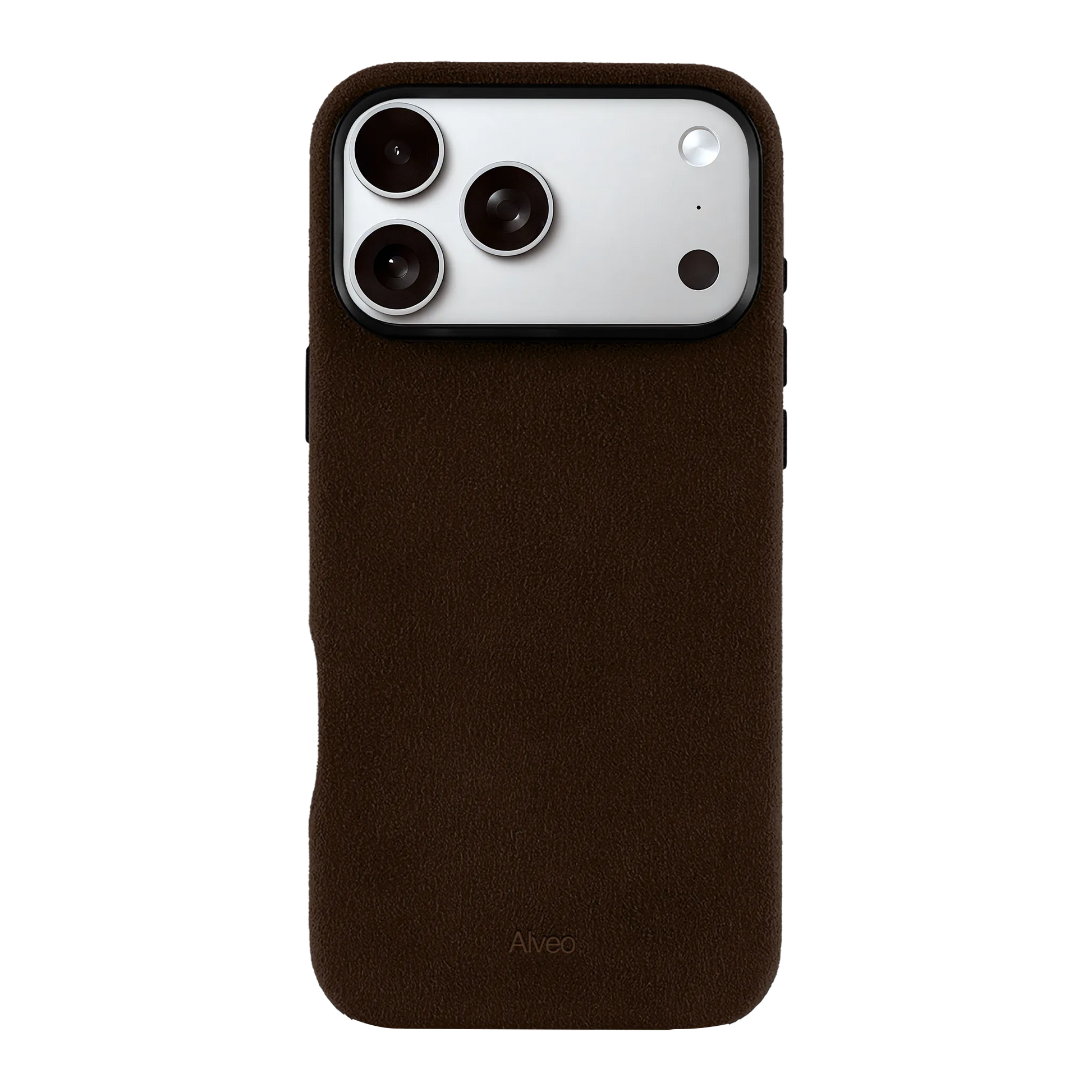 iPhone 17 Pro Max - Case Alcantara - Chocolato