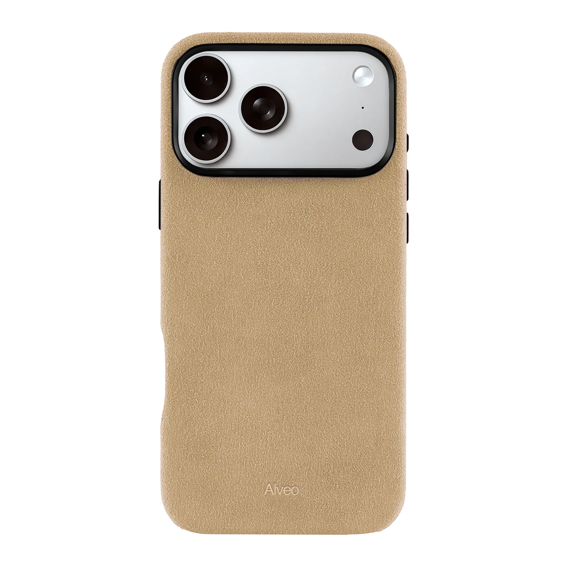 iPhone 17 Pro Max - Case Alcantara - Cream