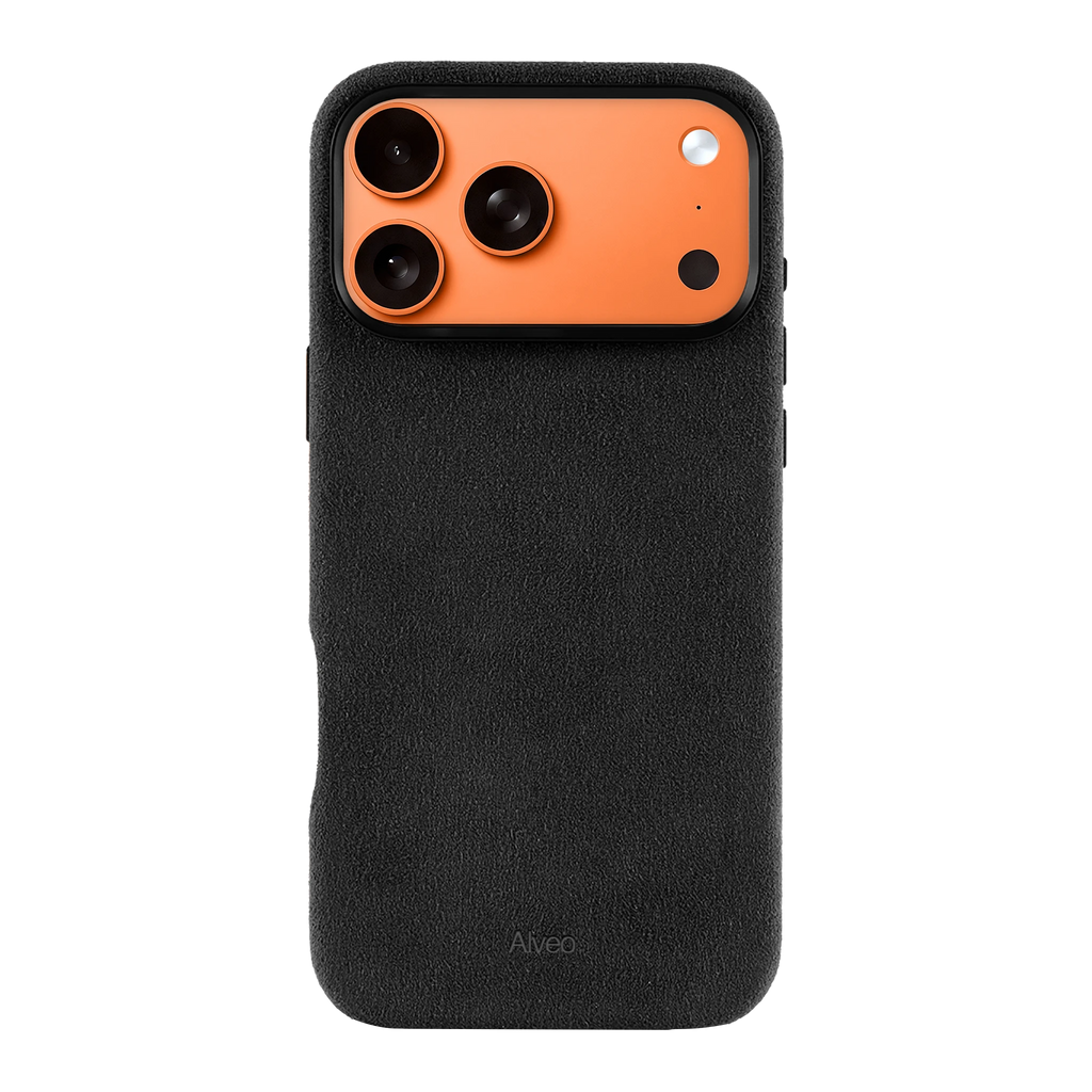 iPhone 17 Pro Max - Case Alcantara - Dark Charcoal