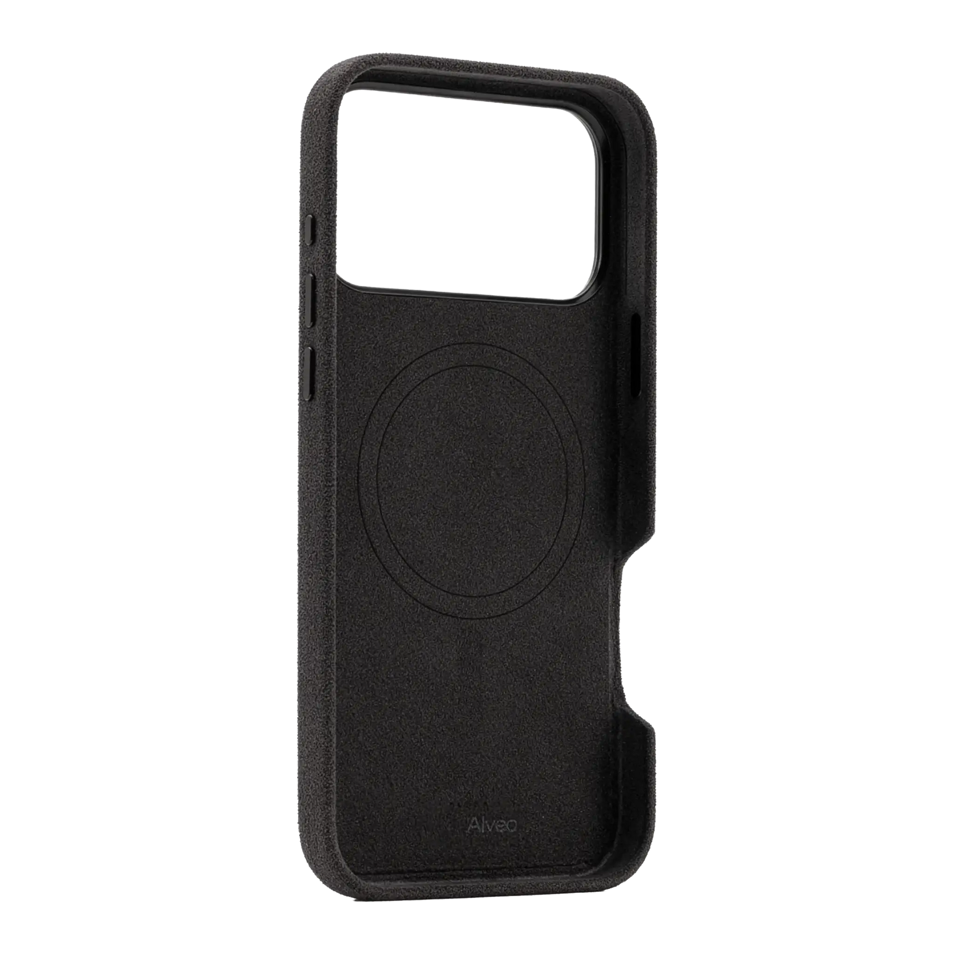 iPhone 17 Pro Max Dark Charcoal Case Interna Alcantara - Alveo