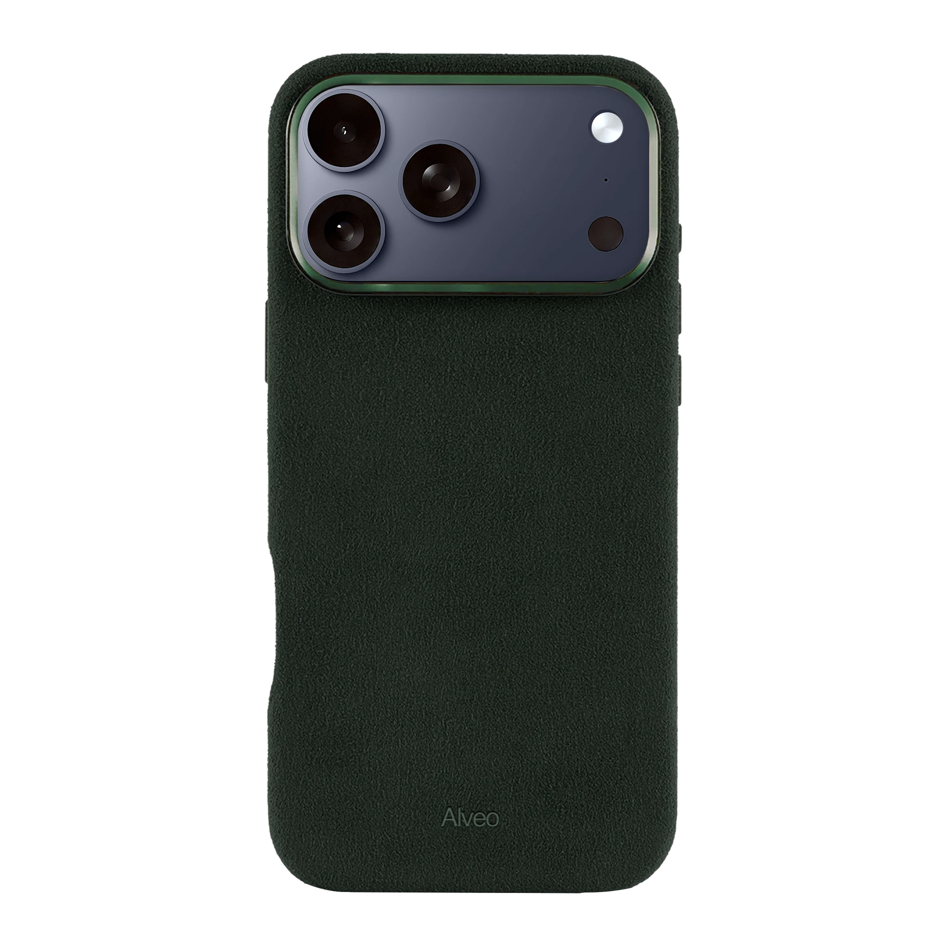 iPhone 17 Pro Max - Case Alcantara - Emerald