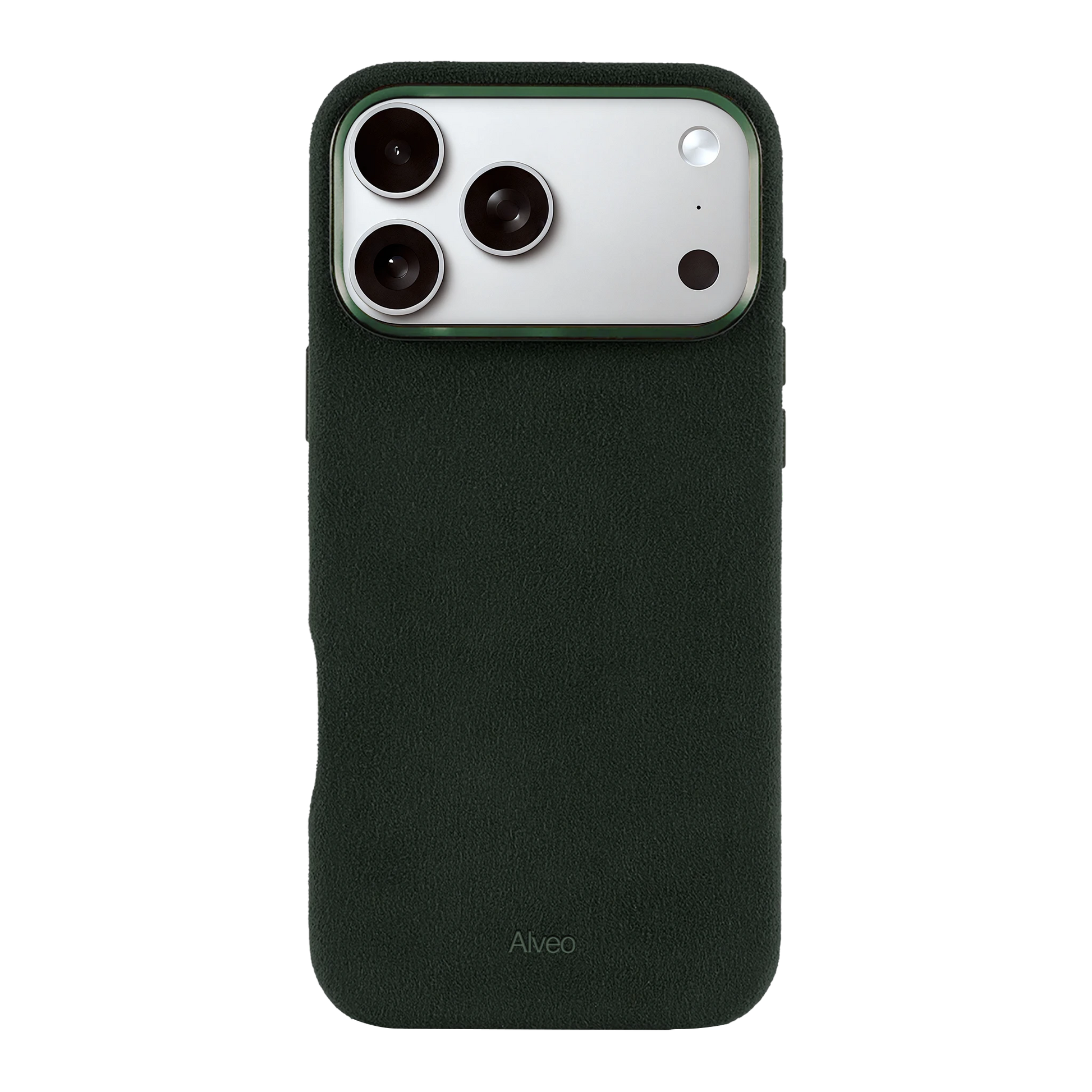 iPhone 17 Pro Max - Case Alcantara - Emerald