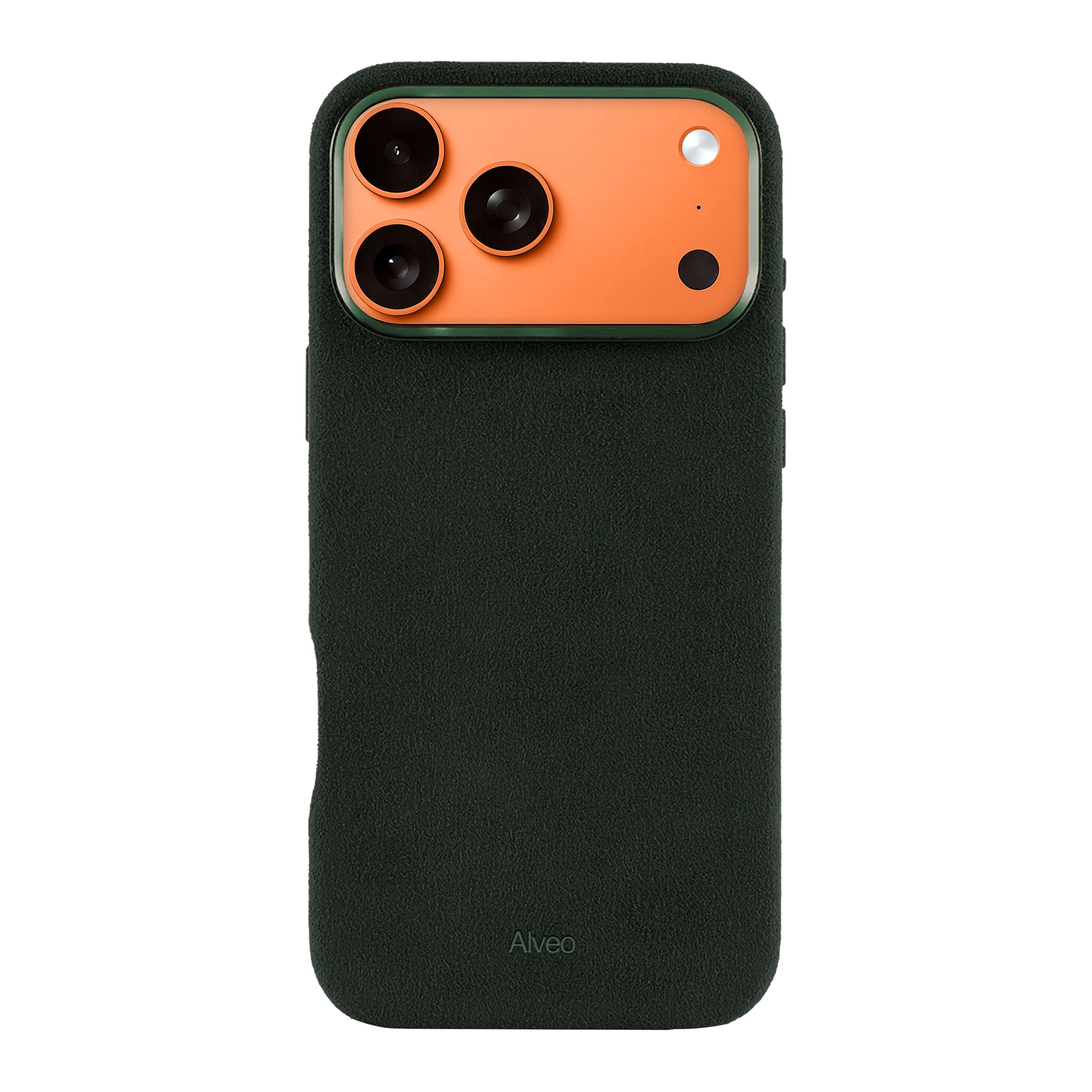 iPhone 17 Pro Max - Case Alcantara - Emerald