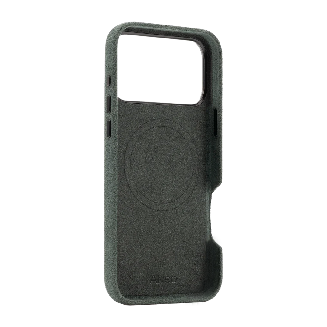 iPhone 17 Pro Max Emerald Case Interna Alcantara - Alveo