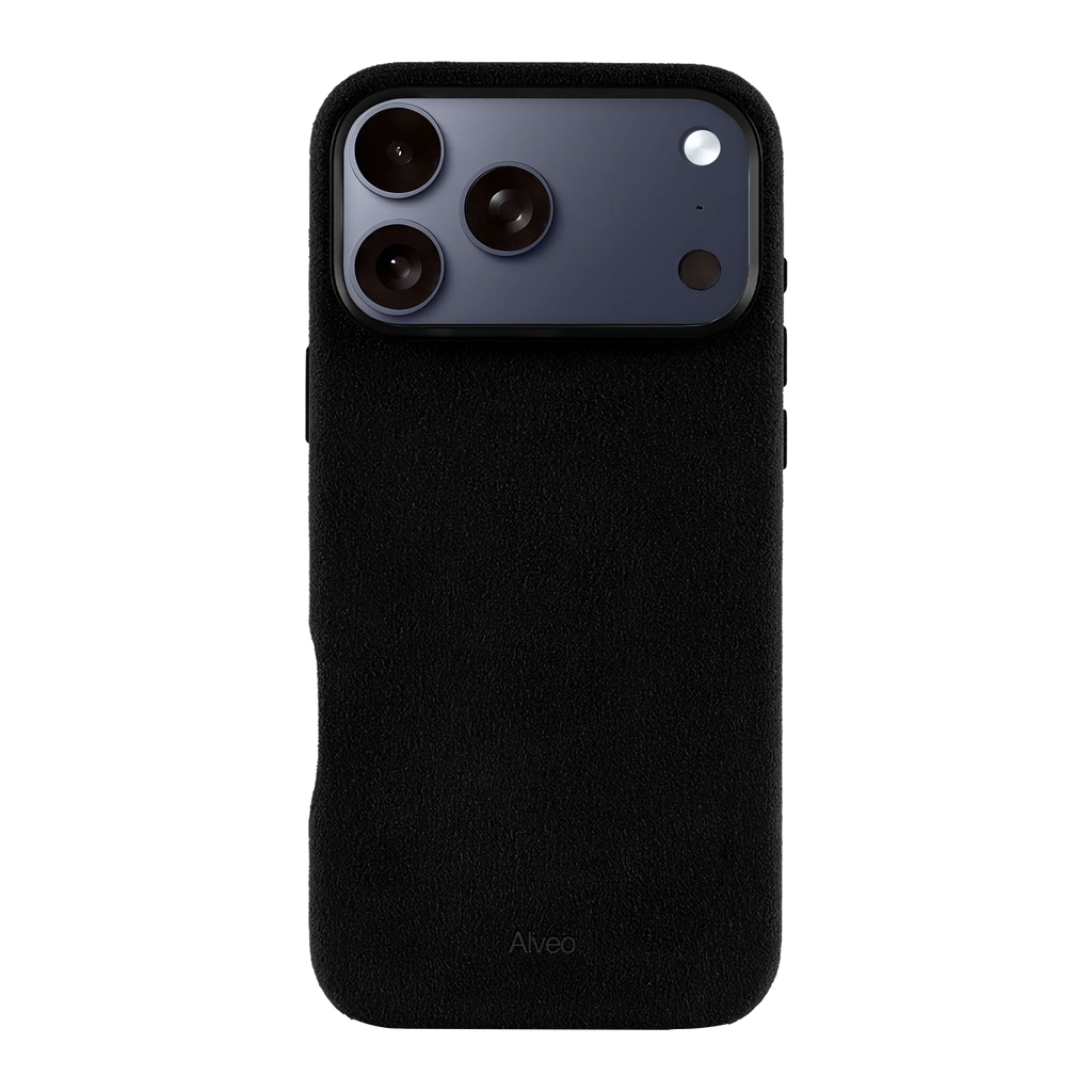 iPhone 17 Pro Max - Case Alcantara - Nero