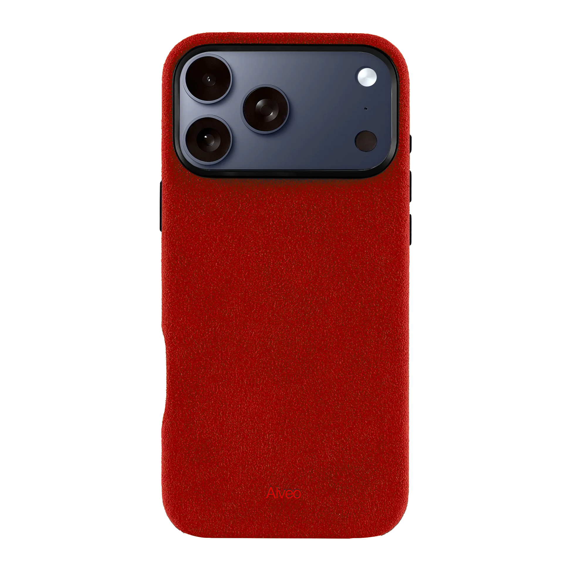 iPhone 17 Pro Max - Case Alcantara - Ruby
