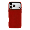 iPhone 17 Pro Max - Case Alcantara - Ruby